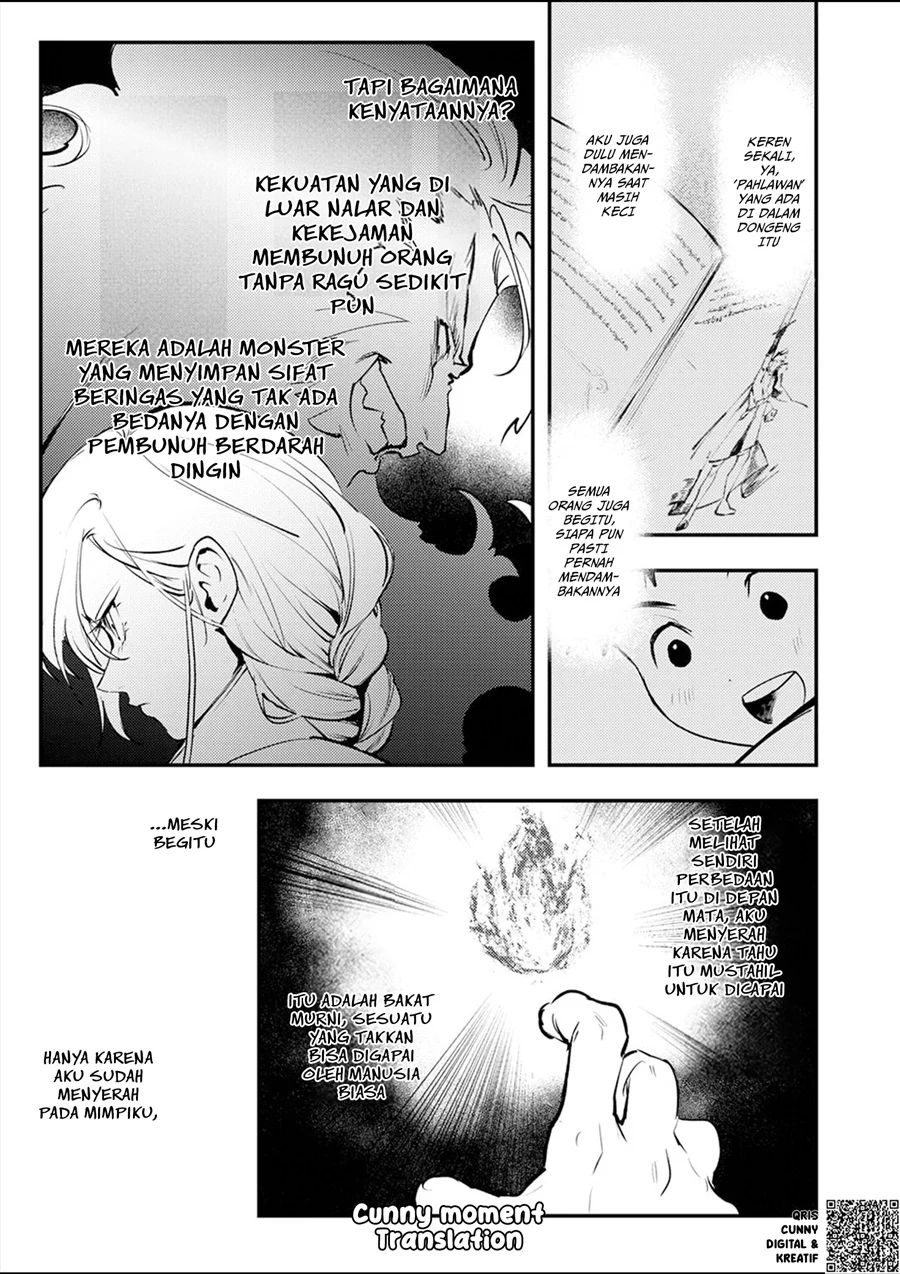 Shura Youjo no Eiyuutan ~Hanpa-sha to Iwa Reta Youhei, Youjo ni Tensei Shite Nariagaru~ Chapter 6 - halaman 17