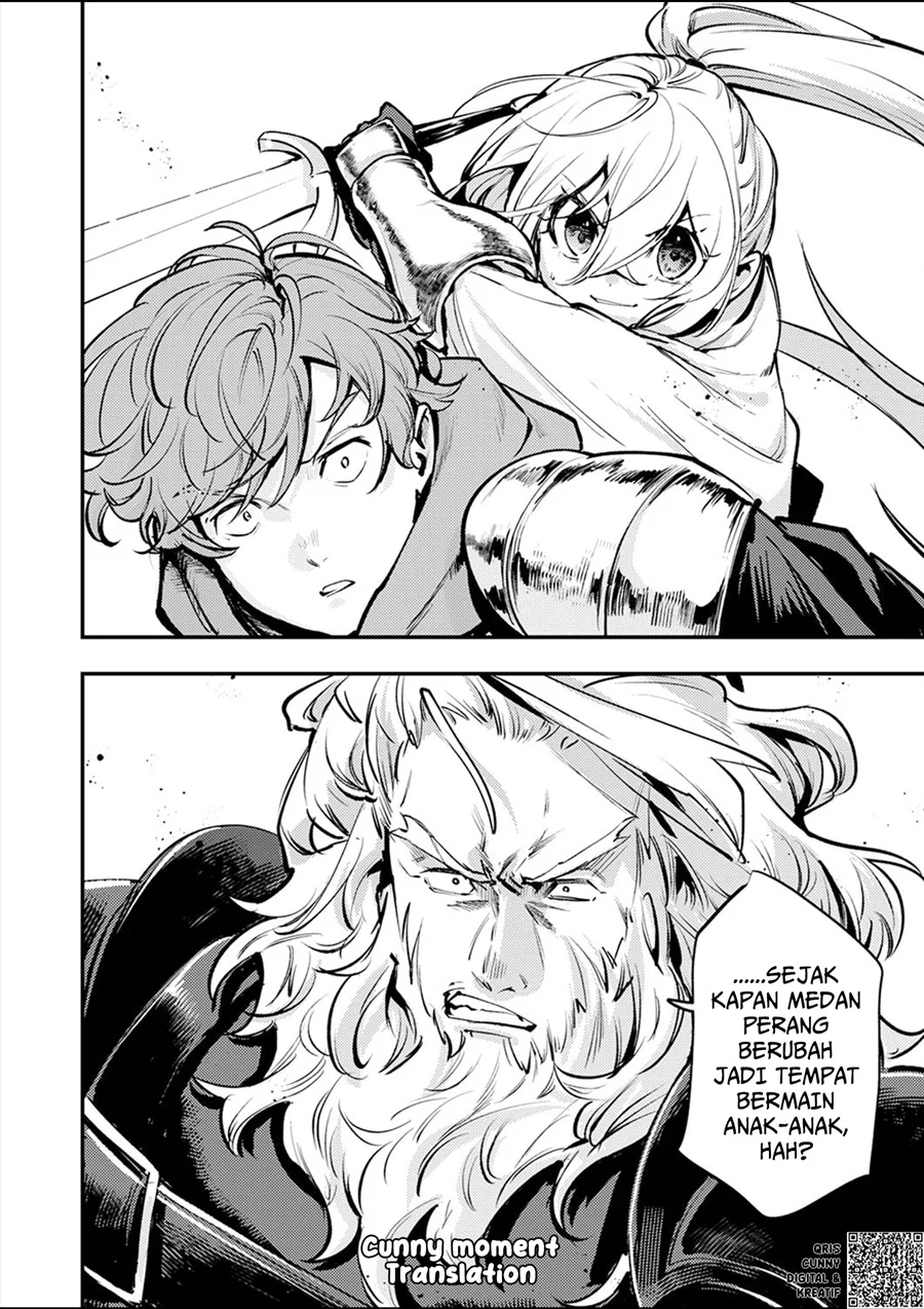 Shura Youjo no Eiyuutan ~Hanpa-sha to Iwa Reta Youhei, Youjo ni Tensei Shite Nariagaru~ Chapter 6 - halaman 32