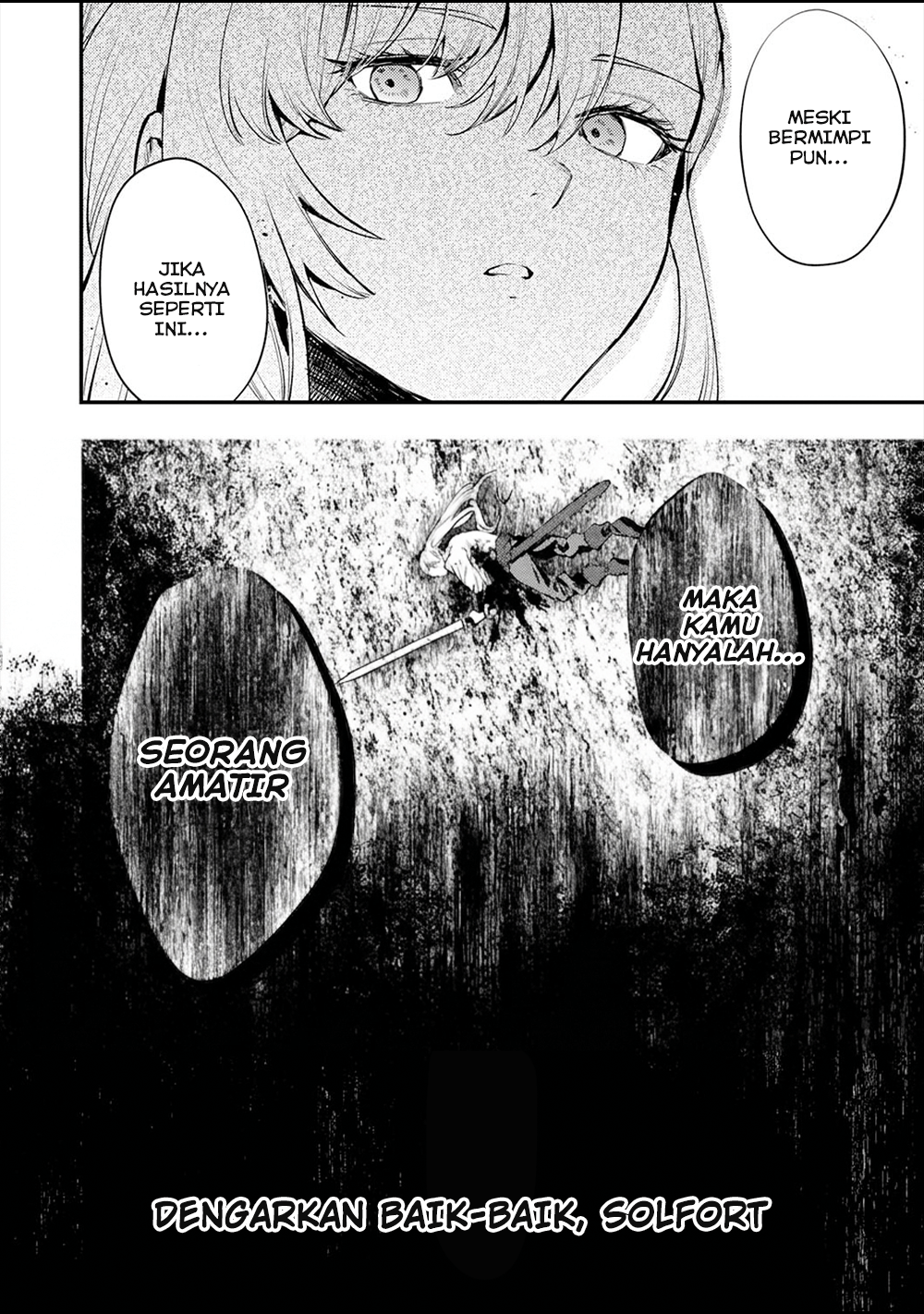 Shura Youjo no Eiyuutan: Hanpamono to Iwareta Youhei, Youjo ni Tensei shite Nariagaru Chapter 1 - halaman 25