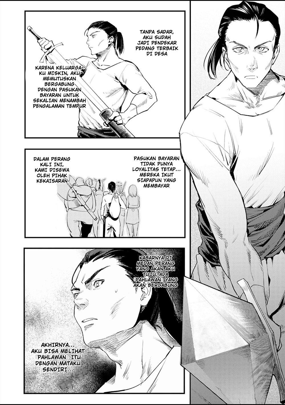 Shura Youjo no Eiyuutan: Hanpamono to Iwareta Youhei, Youjo ni Tensei shite Nariagaru Chapter 1 - halaman 9