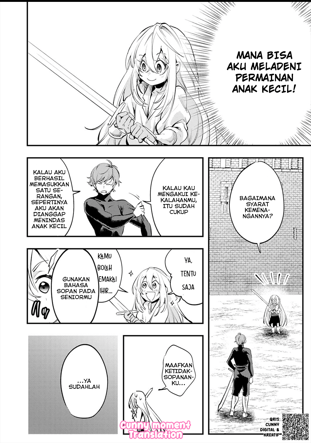 Shura Youjo no Eiyuutan: Hanpamono to Iwareta Youhei, Youjo ni Tensei shite Nariagaru Chapter 2 - halaman 10
