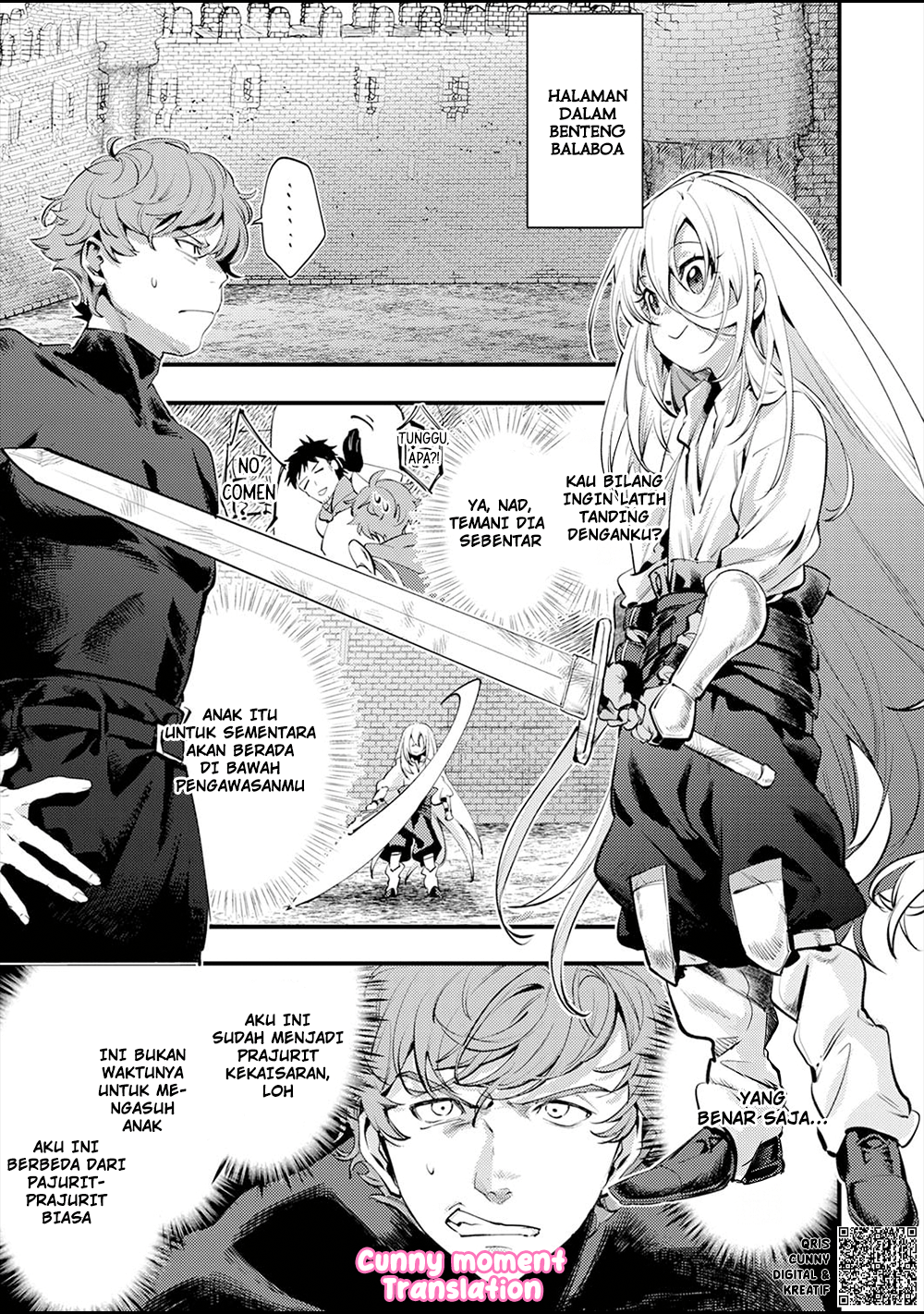 Shura Youjo no Eiyuutan: Hanpamono to Iwareta Youhei, Youjo ni Tensei shite Nariagaru Chapter 2 - halaman 9