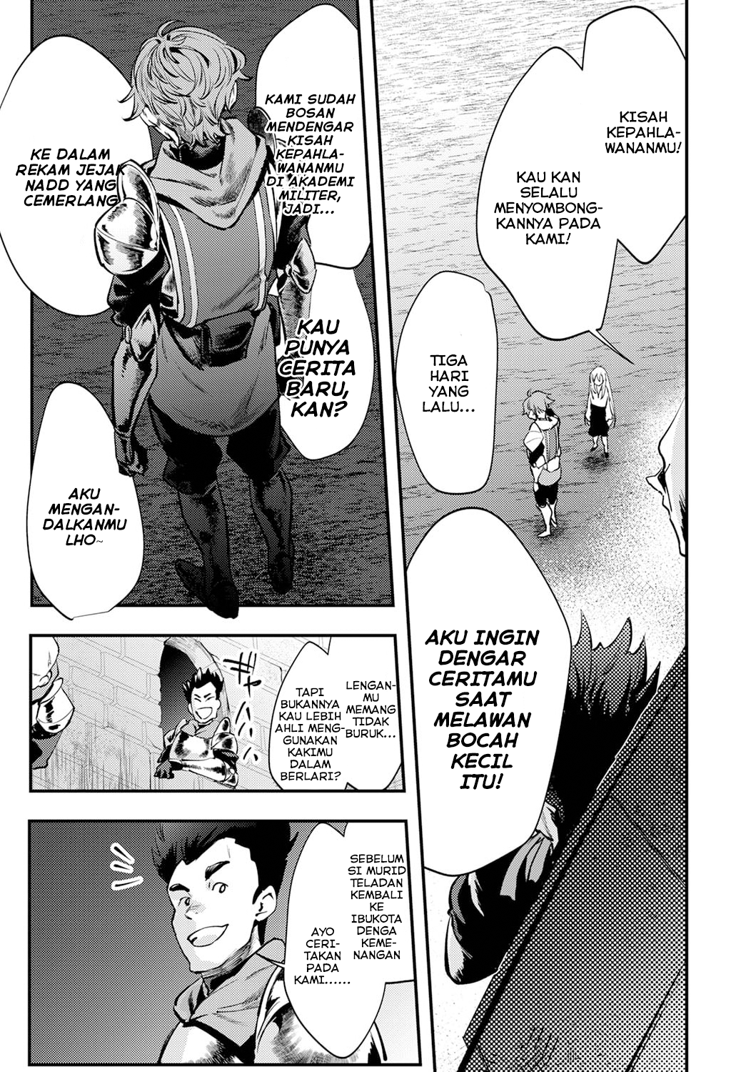 Shura Youjo no Eiyuutan: Hanpamono to Iwareta Youhei, Youjo ni Tensei shite Nariagaru Chapter 3 - halaman 7
