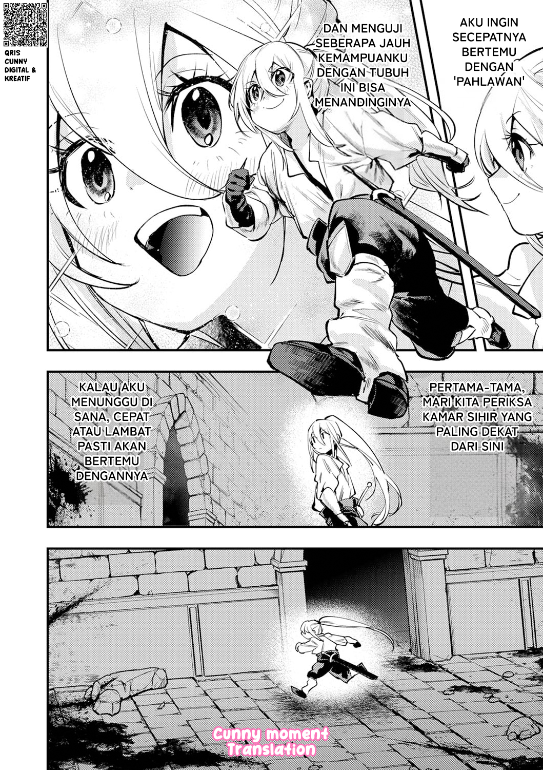 Shura Youjo no Eiyuutan: Hanpamono to Iwareta Youhei, Youjo ni Tensei shite Nariagaru Chapter 4 - halaman 14
