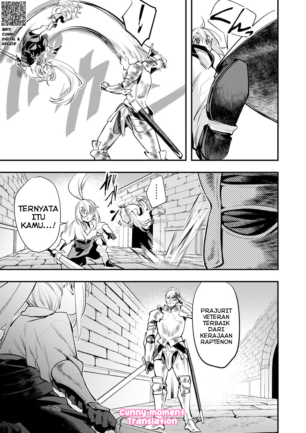 Shura Youjo no Eiyuutan: Hanpamono to Iwareta Youhei, Youjo ni Tensei shite Nariagaru Chapter 4 - halaman 23
