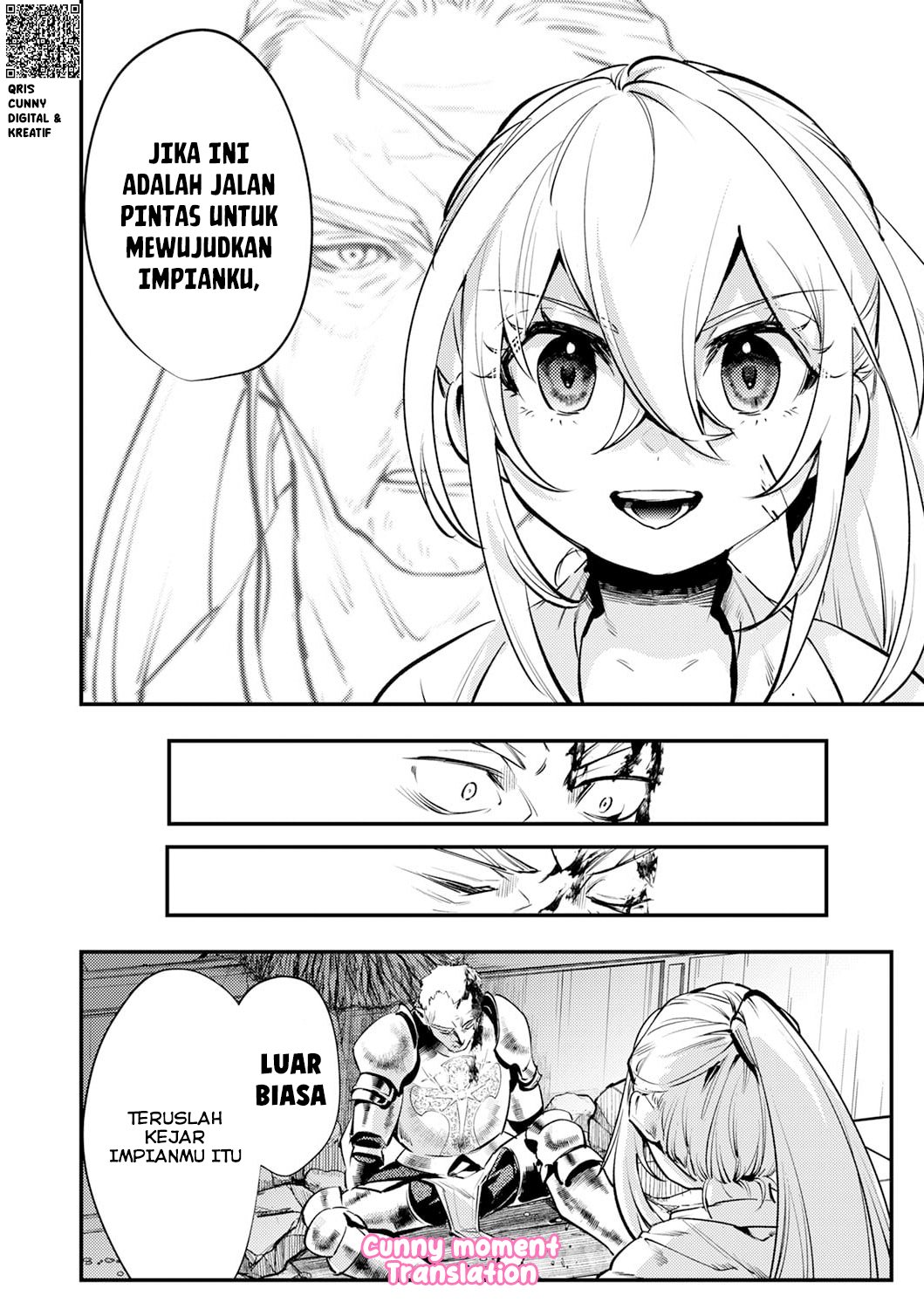 Shura Youjo no Eiyuutan: Hanpamono to Iwareta Youhei, Youjo ni Tensei shite Nariagaru Chapter 5 - halaman 34