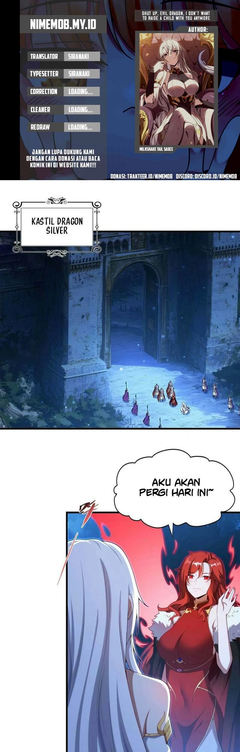 Shut Up, Evil Dragon, I Don’t Want to Raise a Child With You Anymore Chapter 10 - halaman 1
