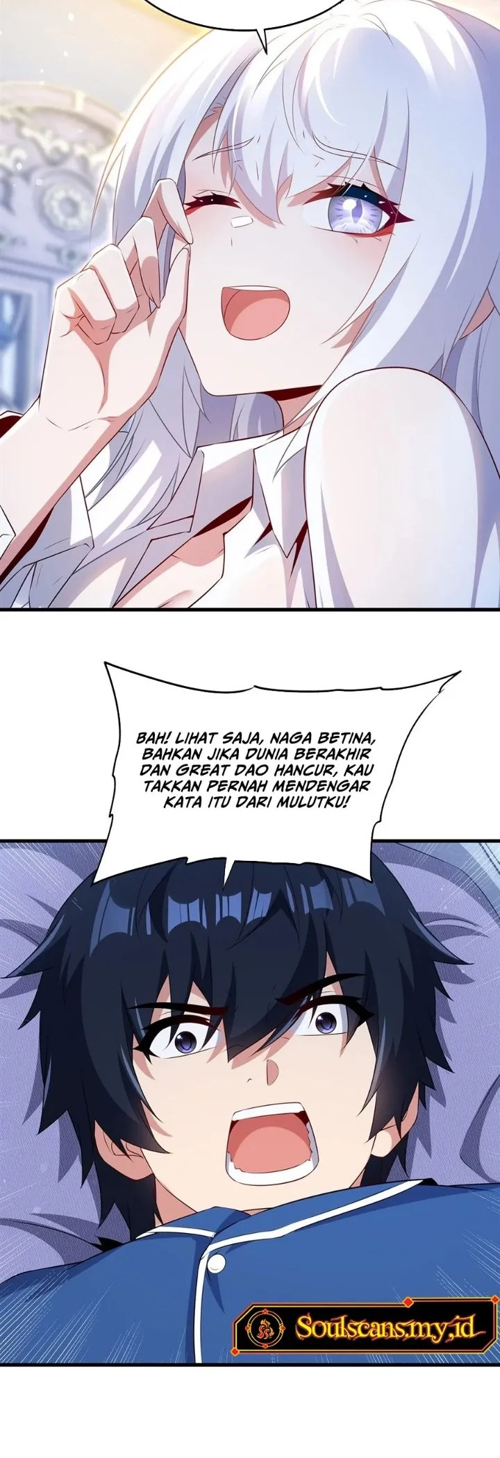 Shut Up, Evil Dragon, I Don’t Want to Raise a Child With You Anymore Chapter 111 - halaman 3