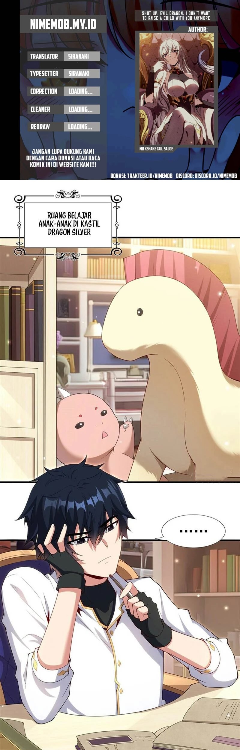 Shut Up, Evil Dragon, I Don’t Want to Raise a Child With You Anymore Chapter 13 - halaman 1