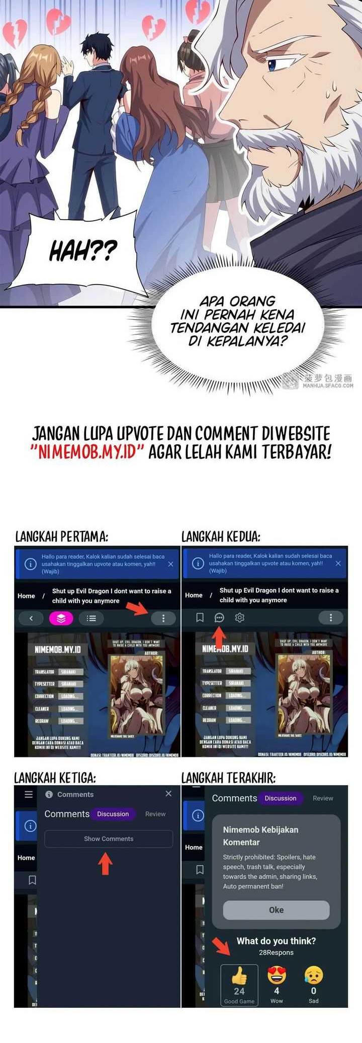 Shut Up, Evil Dragon, I Don’t Want to Raise a Child With You Anymore Chapter 17 - halaman 29