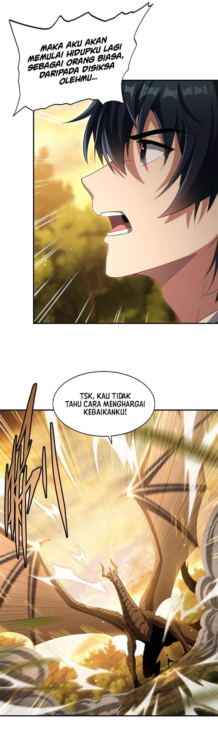 Shut Up, Evil Dragon, I Don’t Want to Raise a Child With You Anymore Chapter 3 - halaman 21