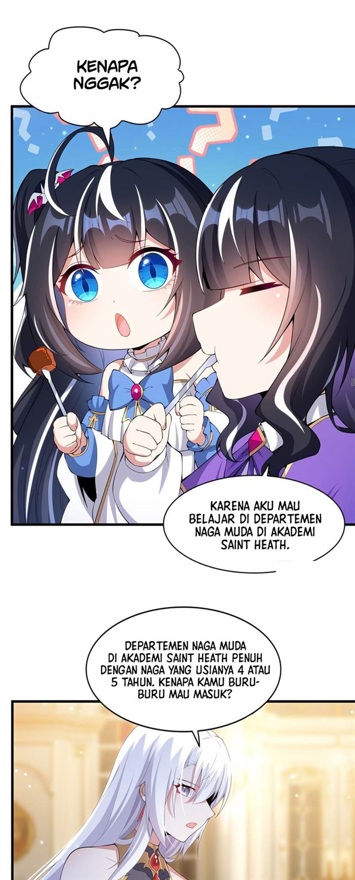 Shut Up, Evil Dragon, I Don’t Want to Raise a Child With You Anymore Chapter 7 - halaman 8