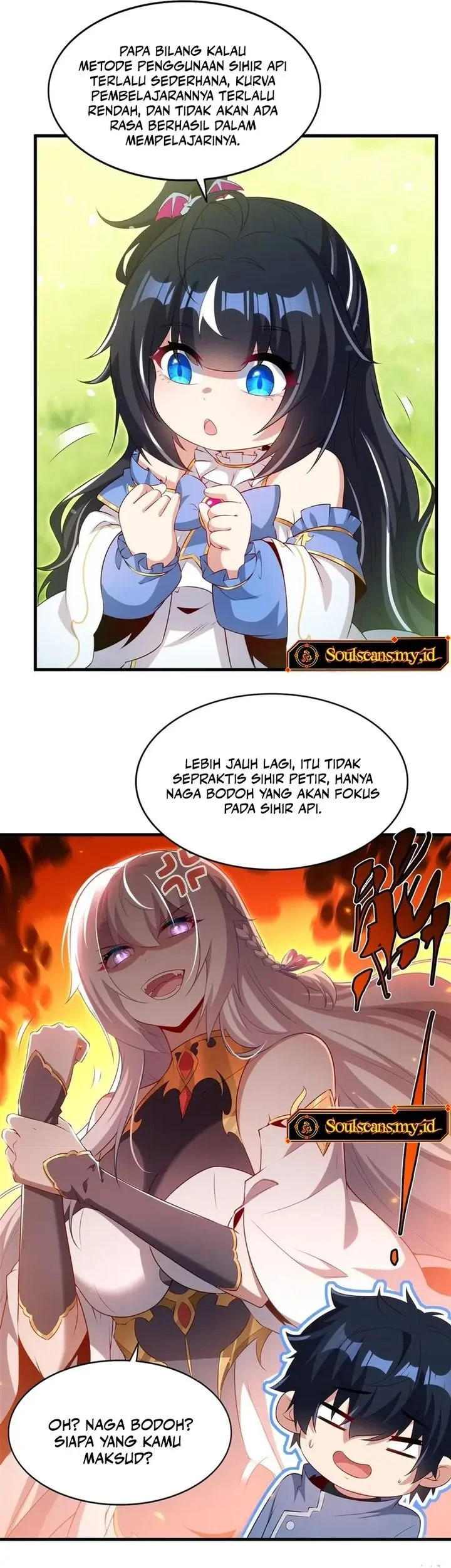 Shut Up, Evil Dragon, I Don’t Want to Raise a Child With You Anymore Chapter 74 - halaman 7