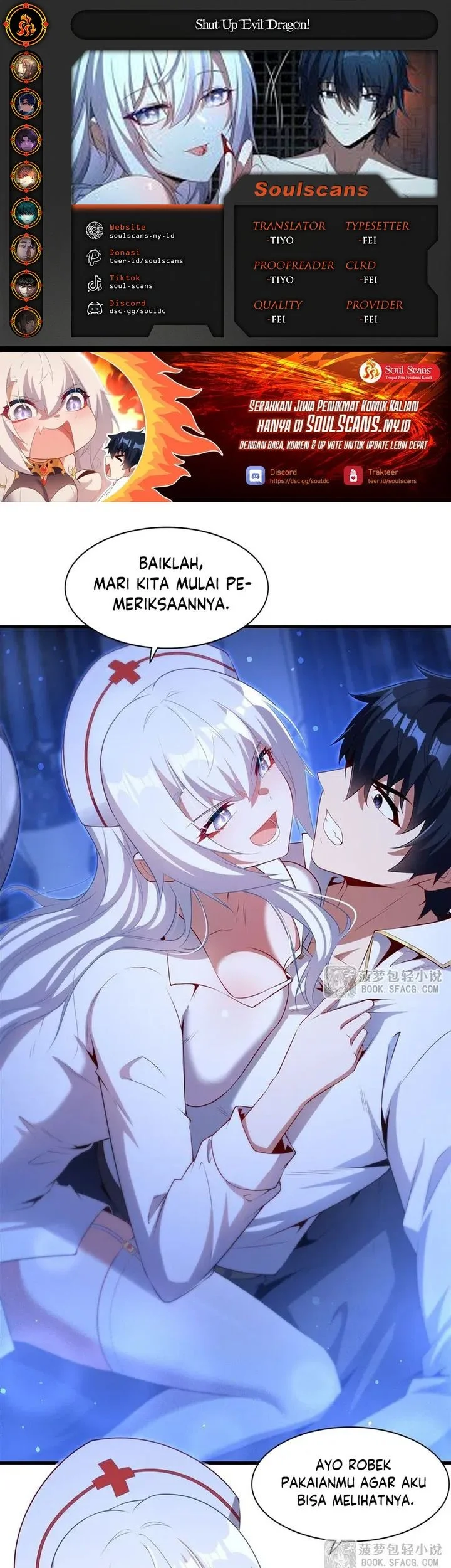 Shut Up, Evil Dragon, I Don’t Want to Raise a Child With You Anymore Chapter 75 - halaman 1