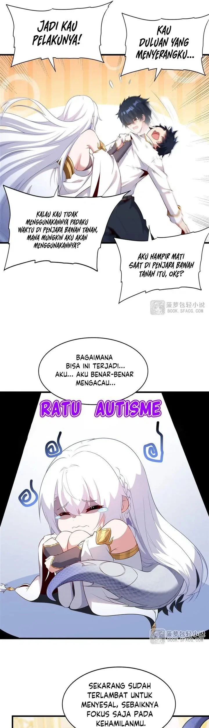 Shut Up, Evil Dragon, I Don’t Want to Raise a Child With You Anymore Chapter 75 - halaman 23