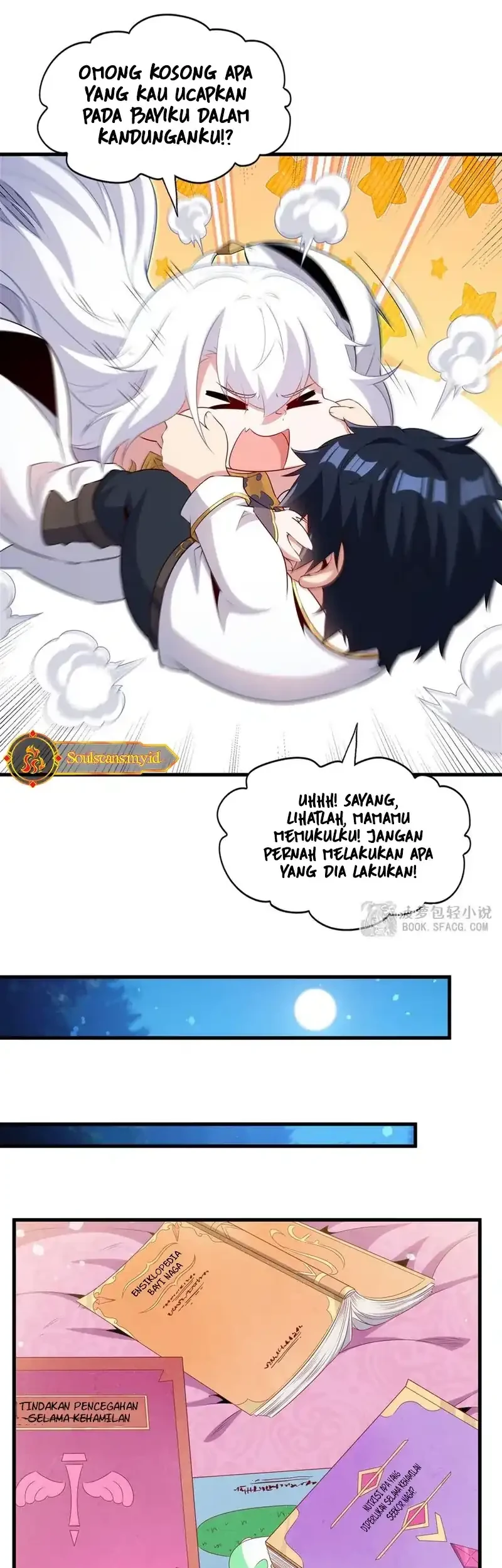 Shut Up, Evil Dragon, I Don’t Want to Raise a Child With You Anymore Chapter 76 - halaman 8