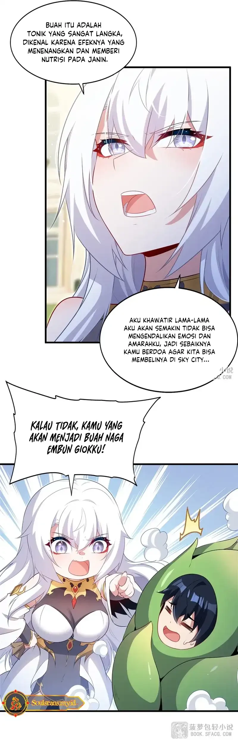 Shut Up, Evil Dragon, I Don’t Want to Raise a Child With You Anymore Chapter 81 - halaman 20
