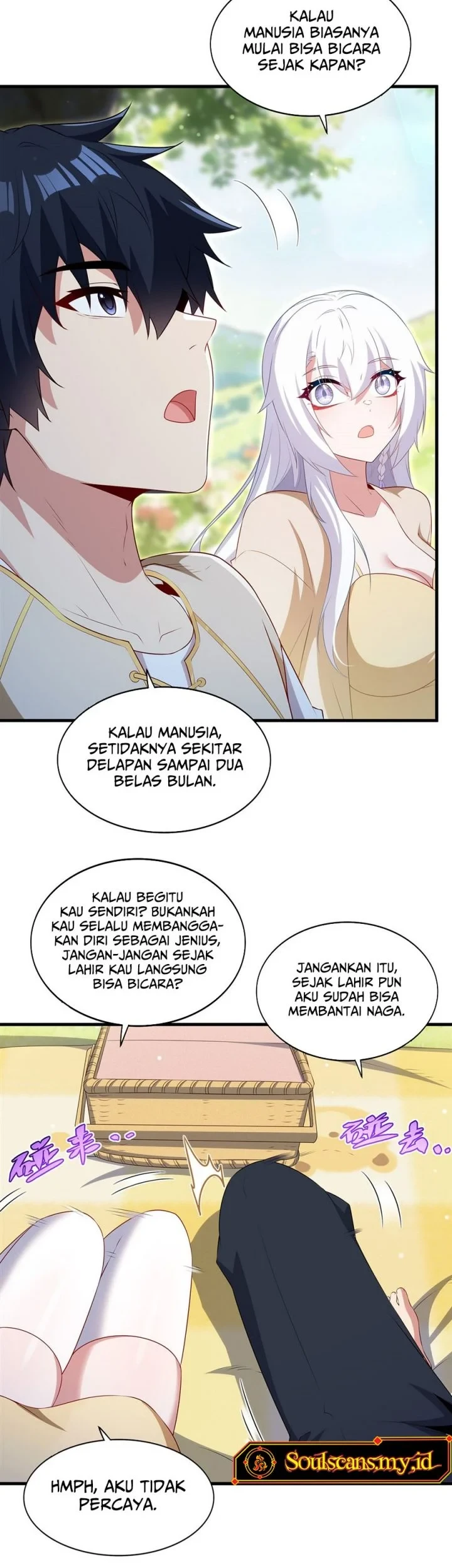 Shut Up, Evil Dragon, I Don’t Want to Raise a Child With You Anymore Chapter 93 - halaman 5