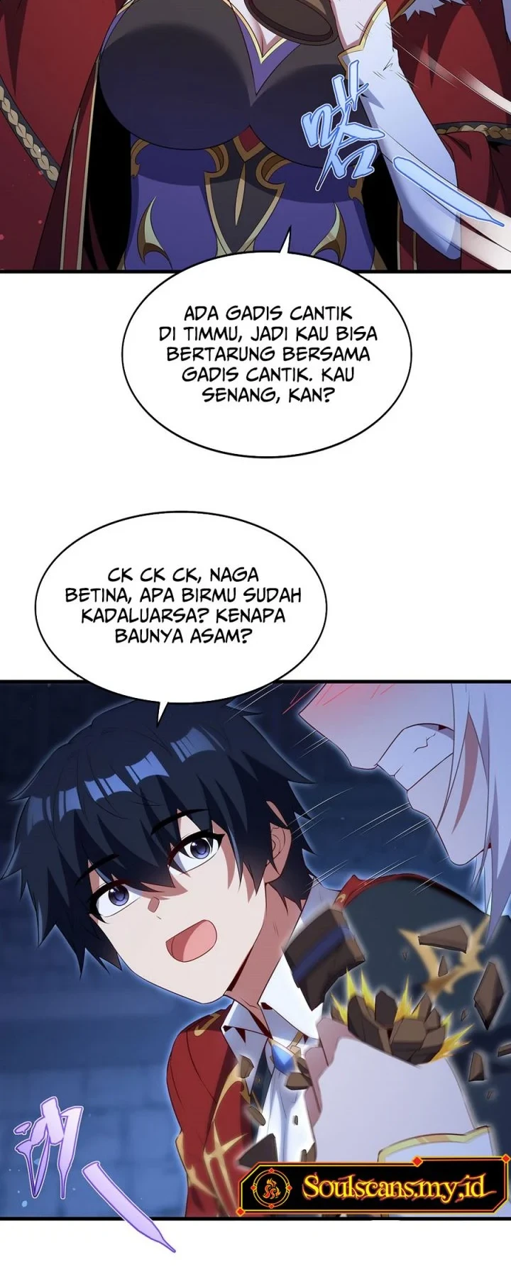 Shut Up, Evil Dragon, I Don’t Want to Raise a Child With You Anymore Chapter 96 - halaman 16