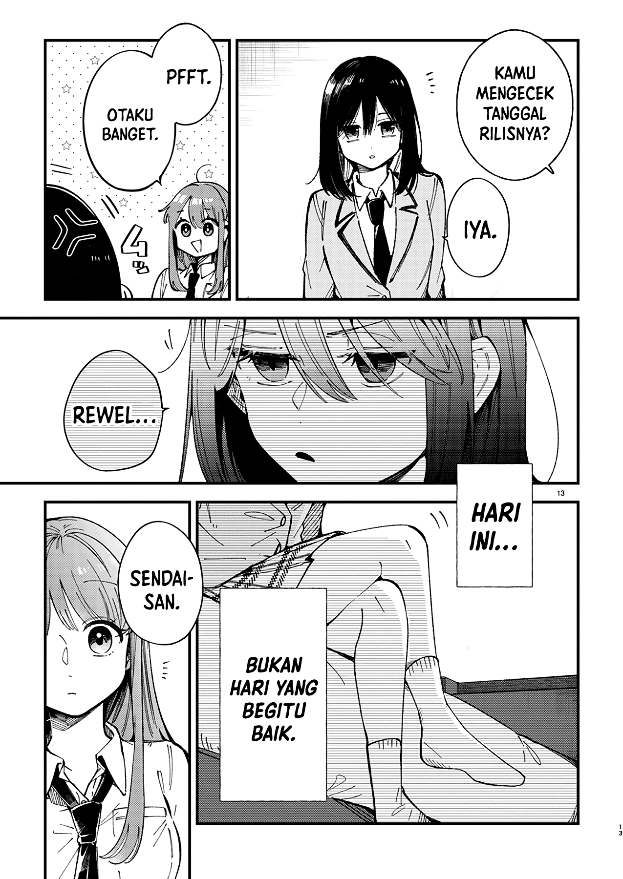 Shuu ni Ichido Classmate wo Kau Hanashi: Futari no Jikan, Iiwake no 5000-en Chapter 1 - halaman 14