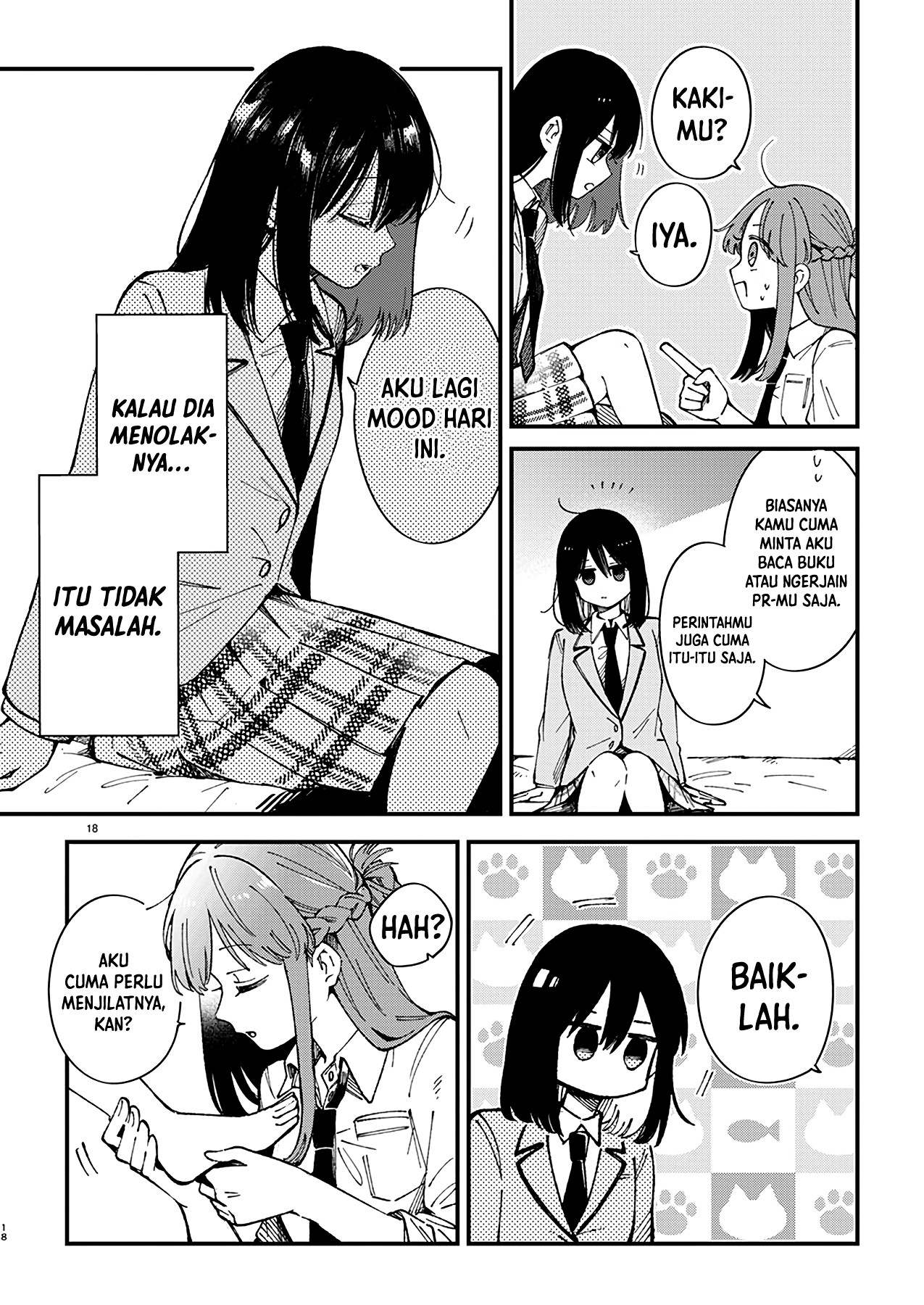 Shuu ni Ichido Classmate wo Kau Hanashi: Futari no Jikan, Iiwake no 5000-en Chapter 1 - halaman 19