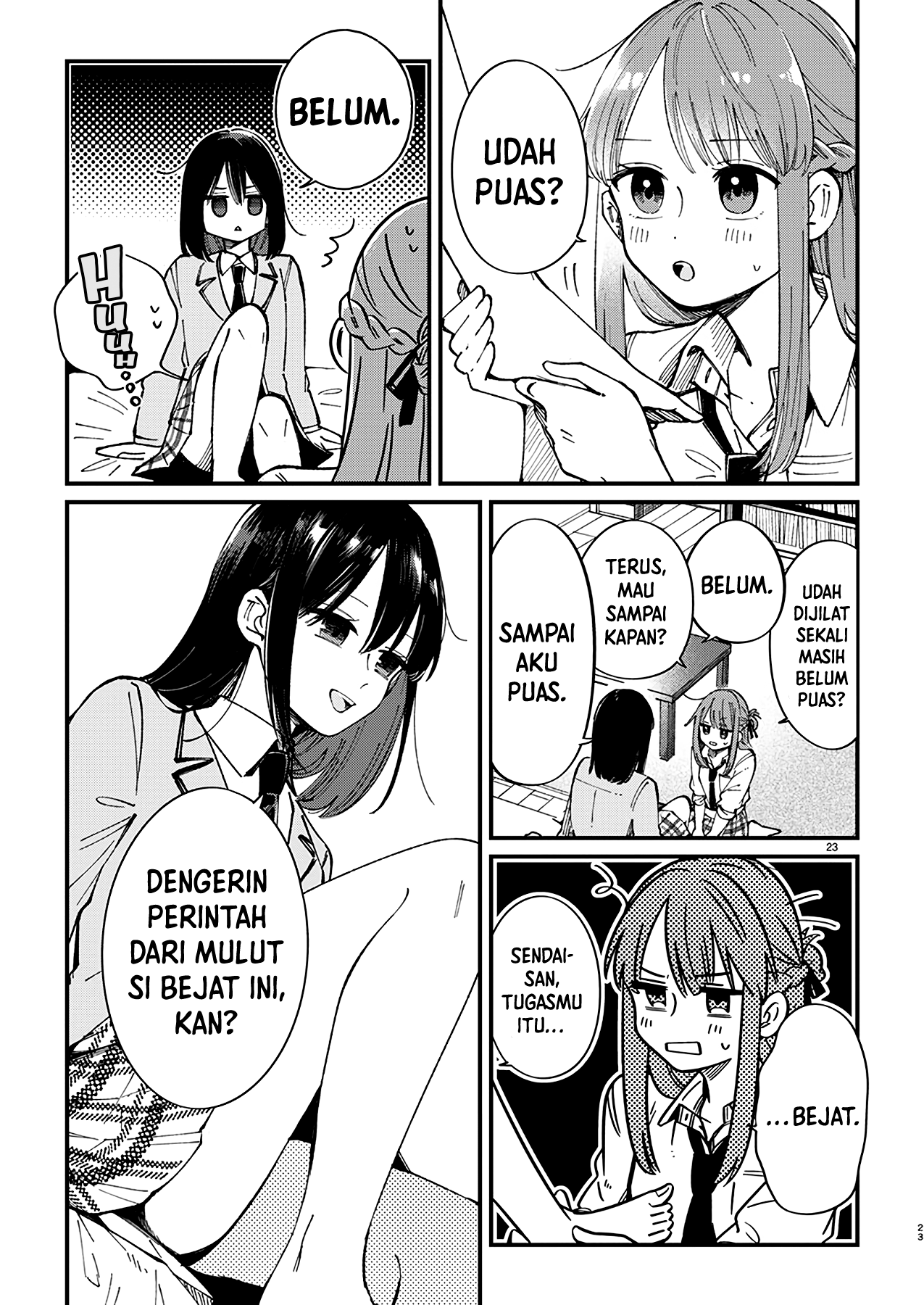 Shuu ni Ichido Classmate wo Kau Hanashi: Futari no Jikan, Iiwake no 5000-en Chapter 1 - halaman 24