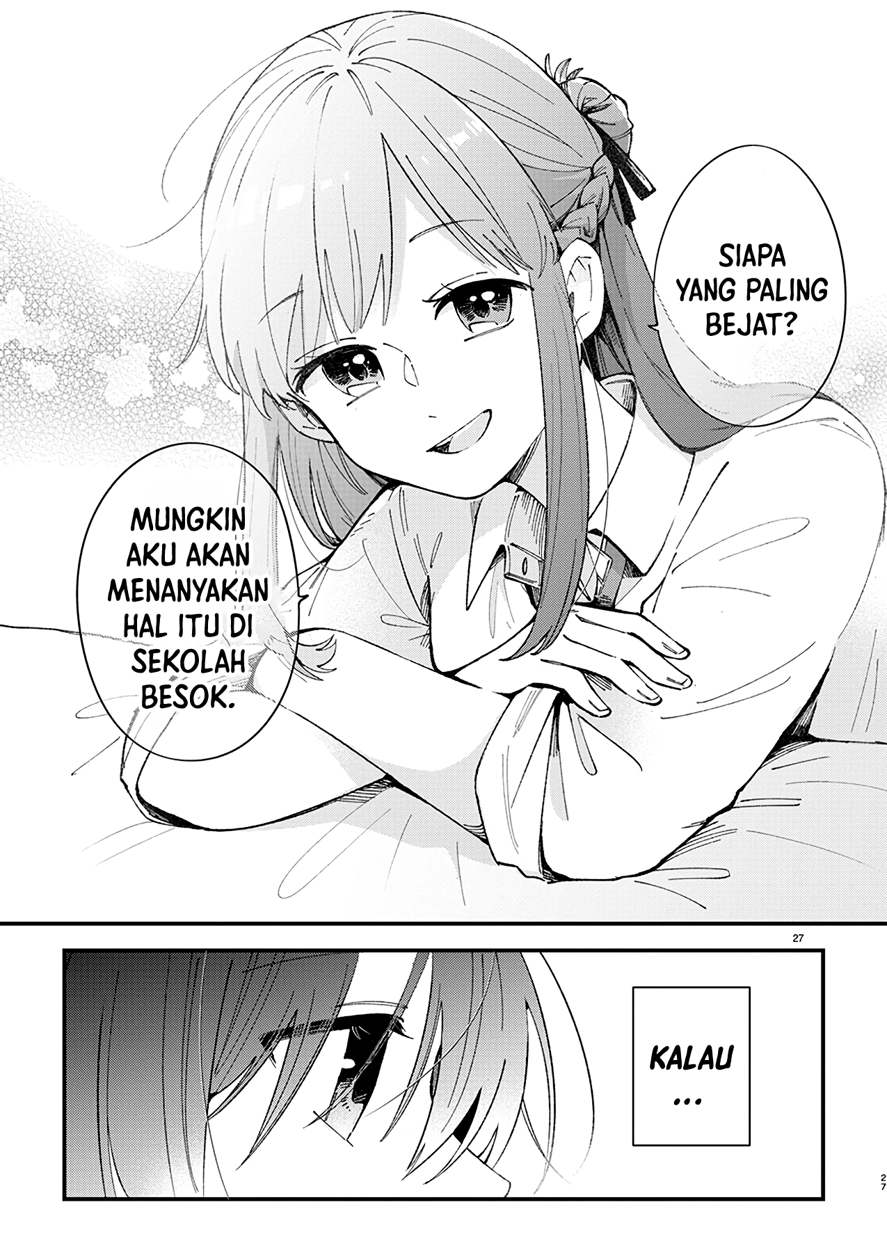 Shuu ni Ichido Classmate wo Kau Hanashi: Futari no Jikan, Iiwake no 5000-en Chapter 1 - halaman 28