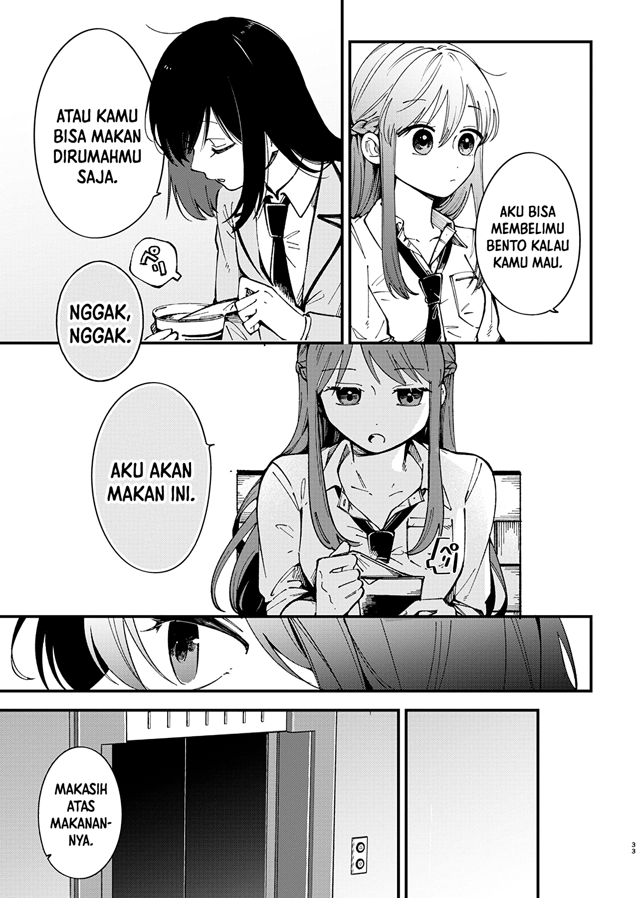 Shuu ni Ichido Classmate wo Kau Hanashi: Futari no Jikan, Iiwake no 5000-en Chapter 1 - halaman 34