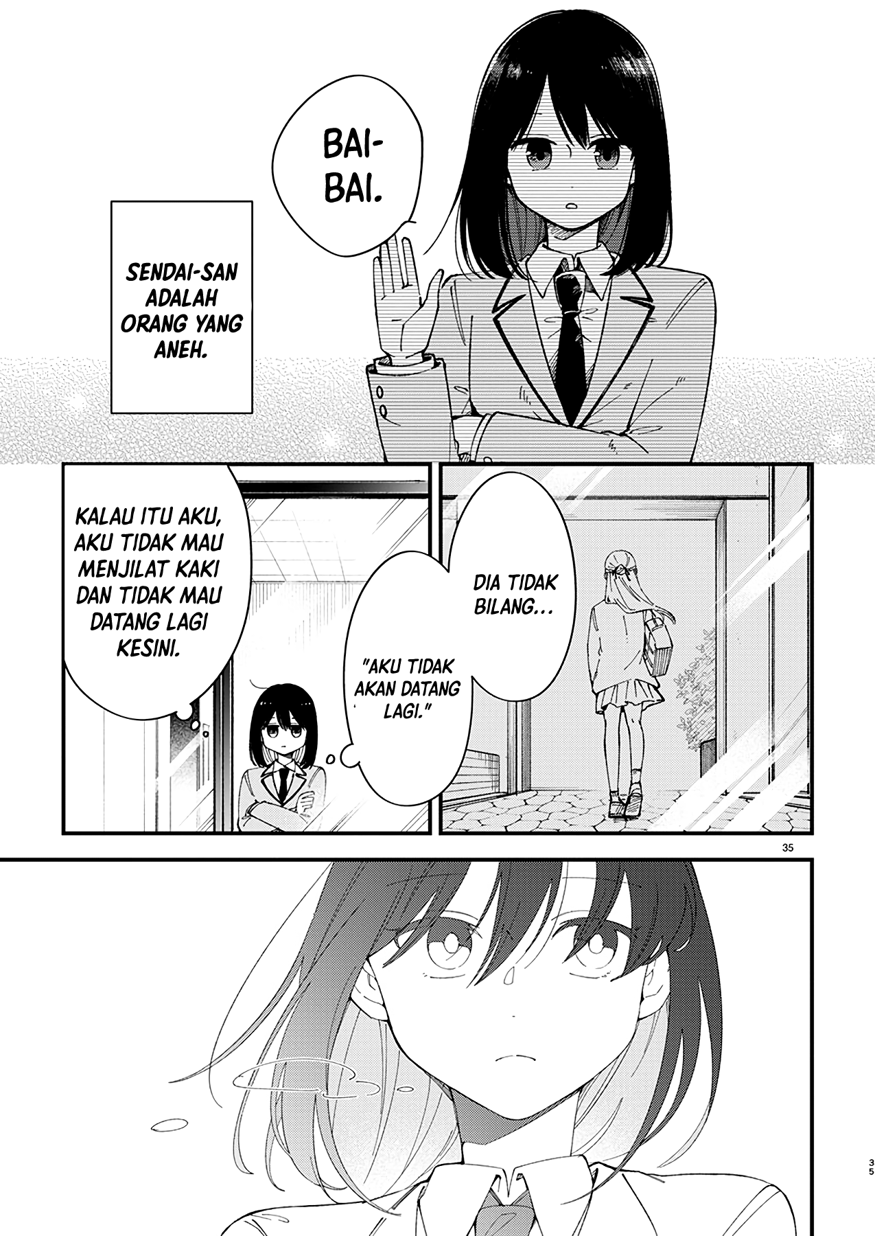 Shuu ni Ichido Classmate wo Kau Hanashi: Futari no Jikan, Iiwake no 5000-en Chapter 1 - halaman 36