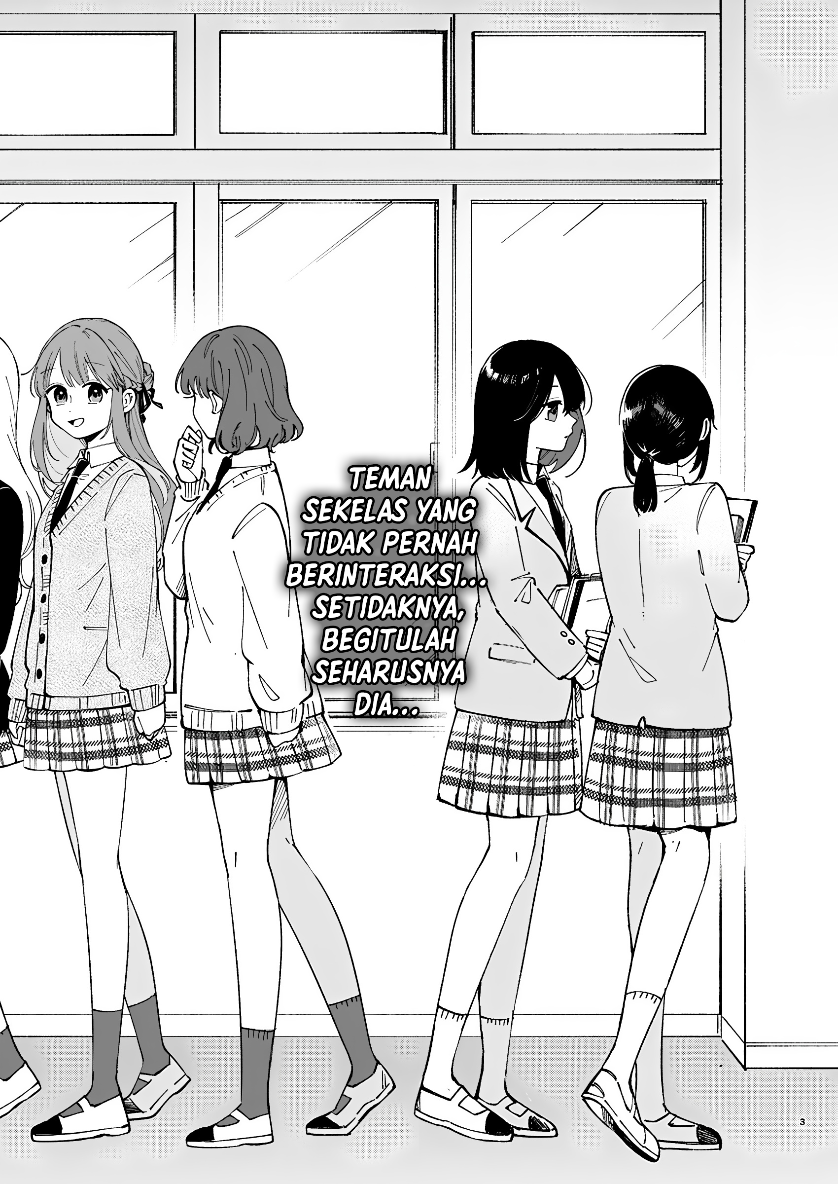 Shuu ni Ichido Classmate wo Kau Hanashi: Futari no Jikan, Iiwake no 5000-en Chapter 1 - halaman 4