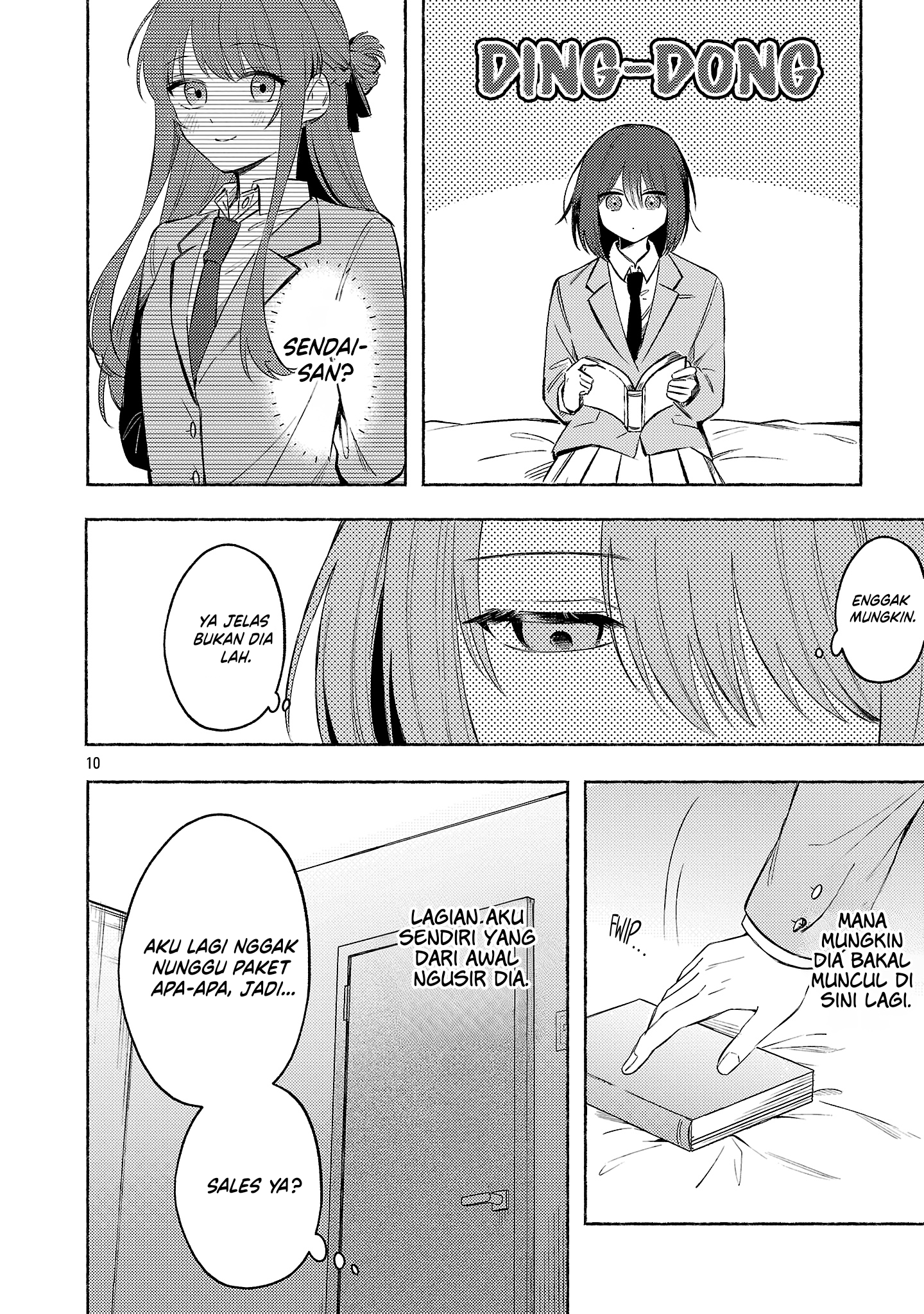 Shuu ni Ichido Classmate wo Kau Hanashi: Futari no Jikan, Iiwake no 5000-en Chapter 10 - halaman 10