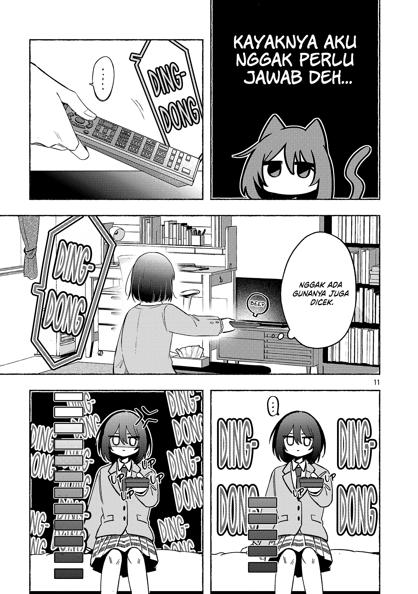 Shuu ni Ichido Classmate wo Kau Hanashi: Futari no Jikan, Iiwake no 5000-en Chapter 10 - halaman 11