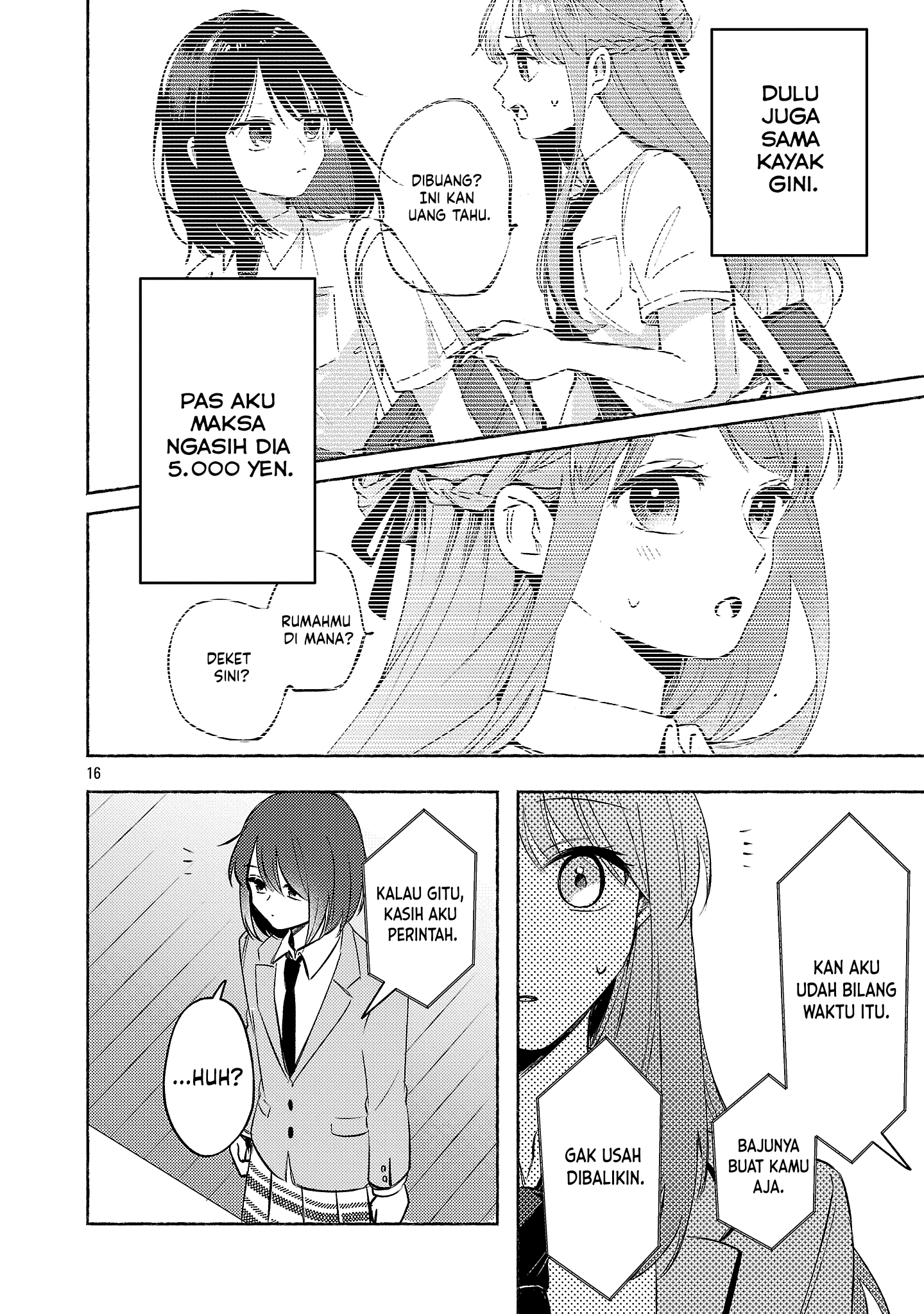 Shuu ni Ichido Classmate wo Kau Hanashi: Futari no Jikan, Iiwake no 5000-en Chapter 10 - halaman 16