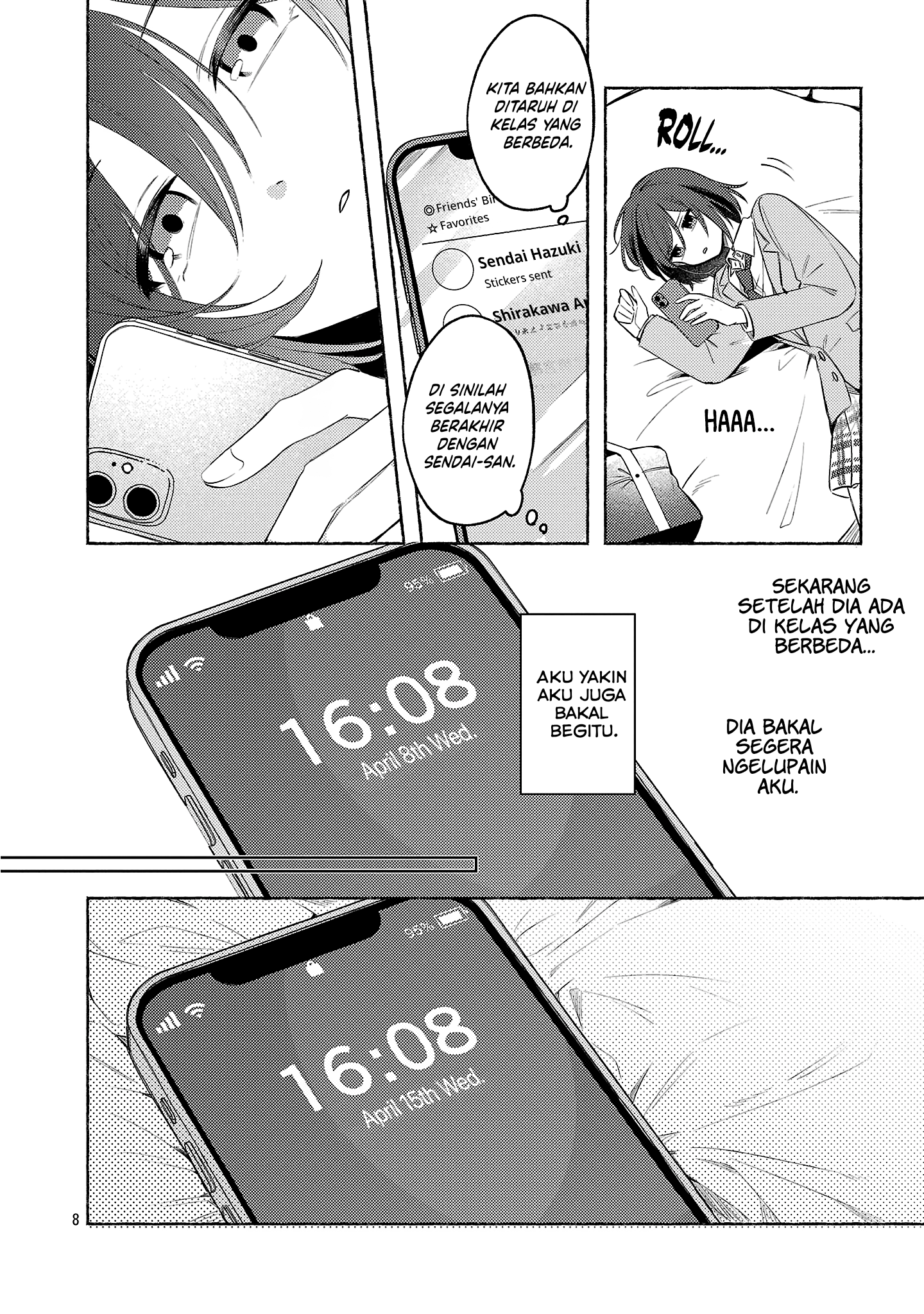 Shuu ni Ichido Classmate wo Kau Hanashi: Futari no Jikan, Iiwake no 5000-en Chapter 10 - halaman 8