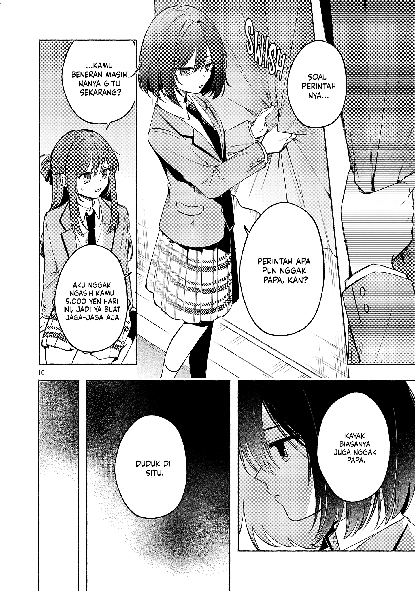 Shuu ni Ichido Classmate wo Kau Hanashi: Futari no Jikan, Iiwake no 5000-en Chapter 11 - halaman 12