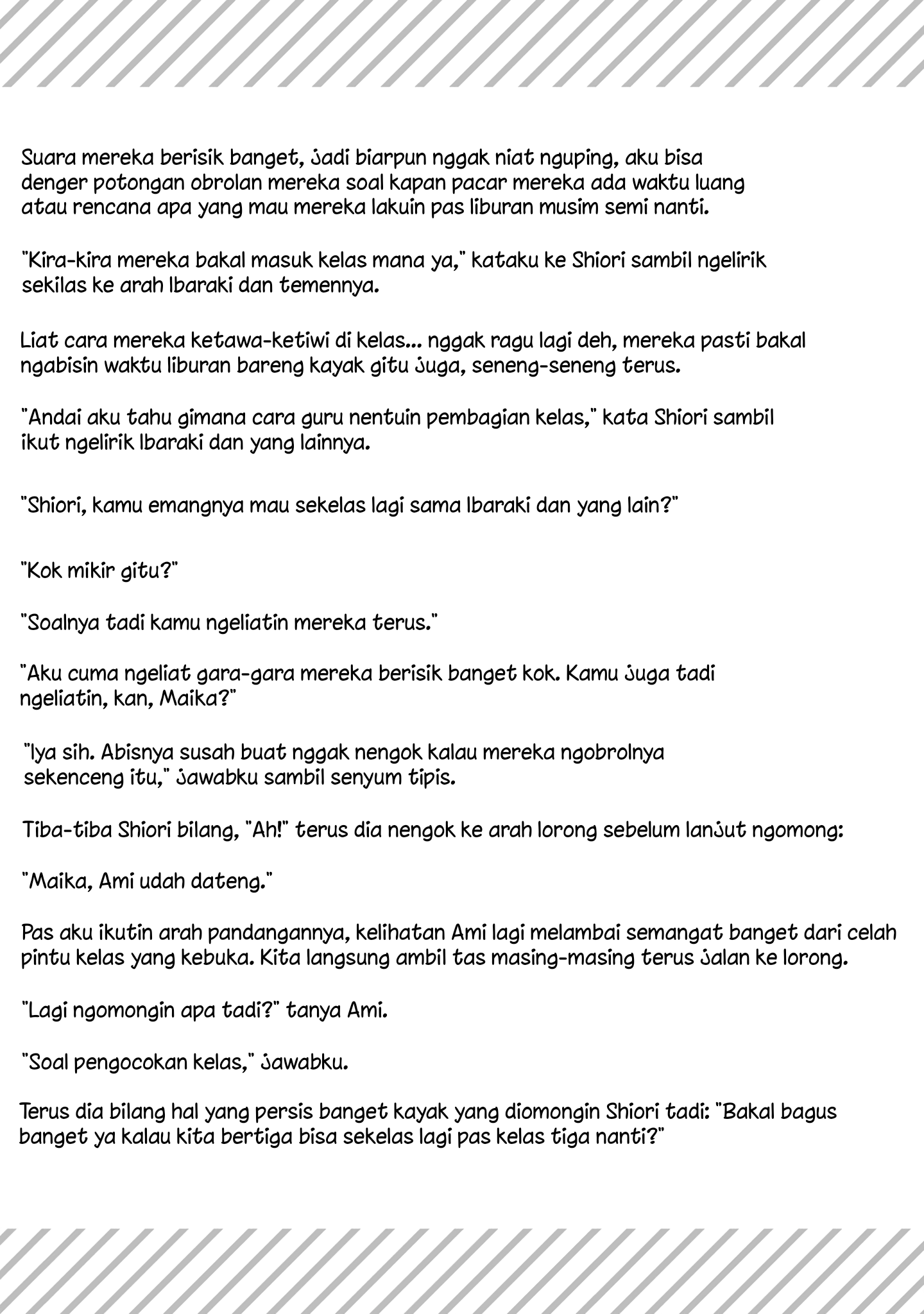 Shuu ni Ichido Classmate wo Kau Hanashi: Futari no Jikan, Iiwake no 5000-en Chapter 12.5 - halaman 7