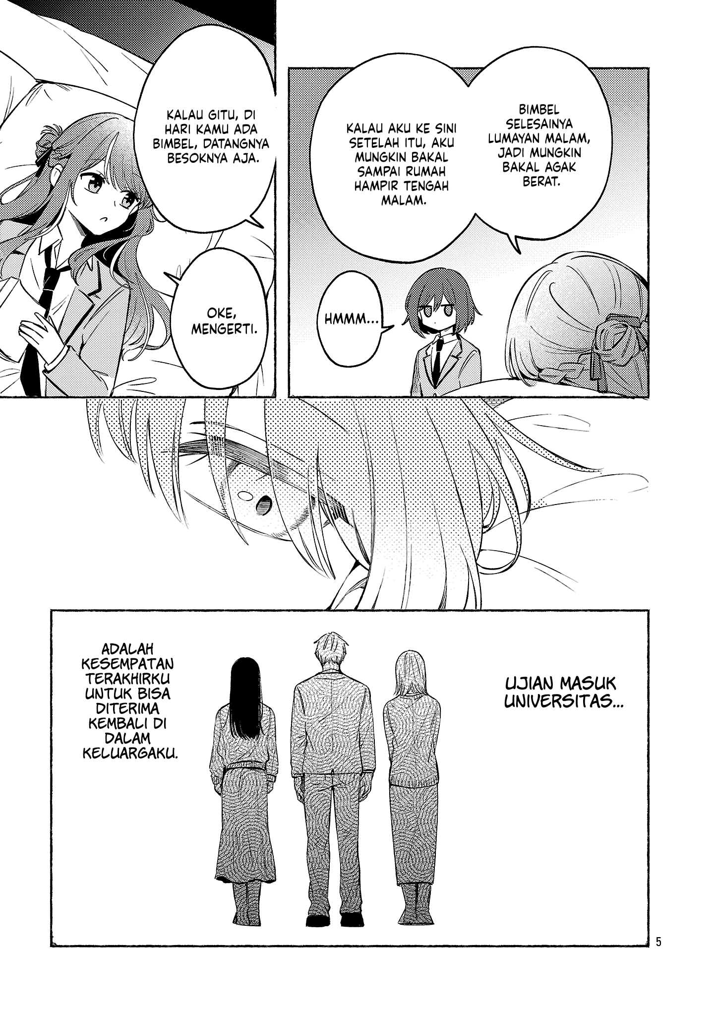 Shuu ni Ichido Classmate wo Kau Hanashi: Futari no Jikan, Iiwake no 5000-en Chapter 12 - halaman 5