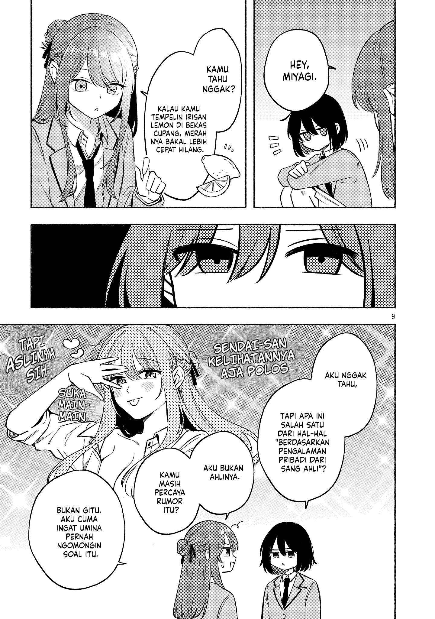 Shuu ni Ichido Classmate wo Kau Hanashi: Futari no Jikan, Iiwake no 5000-en Chapter 12 - halaman 9
