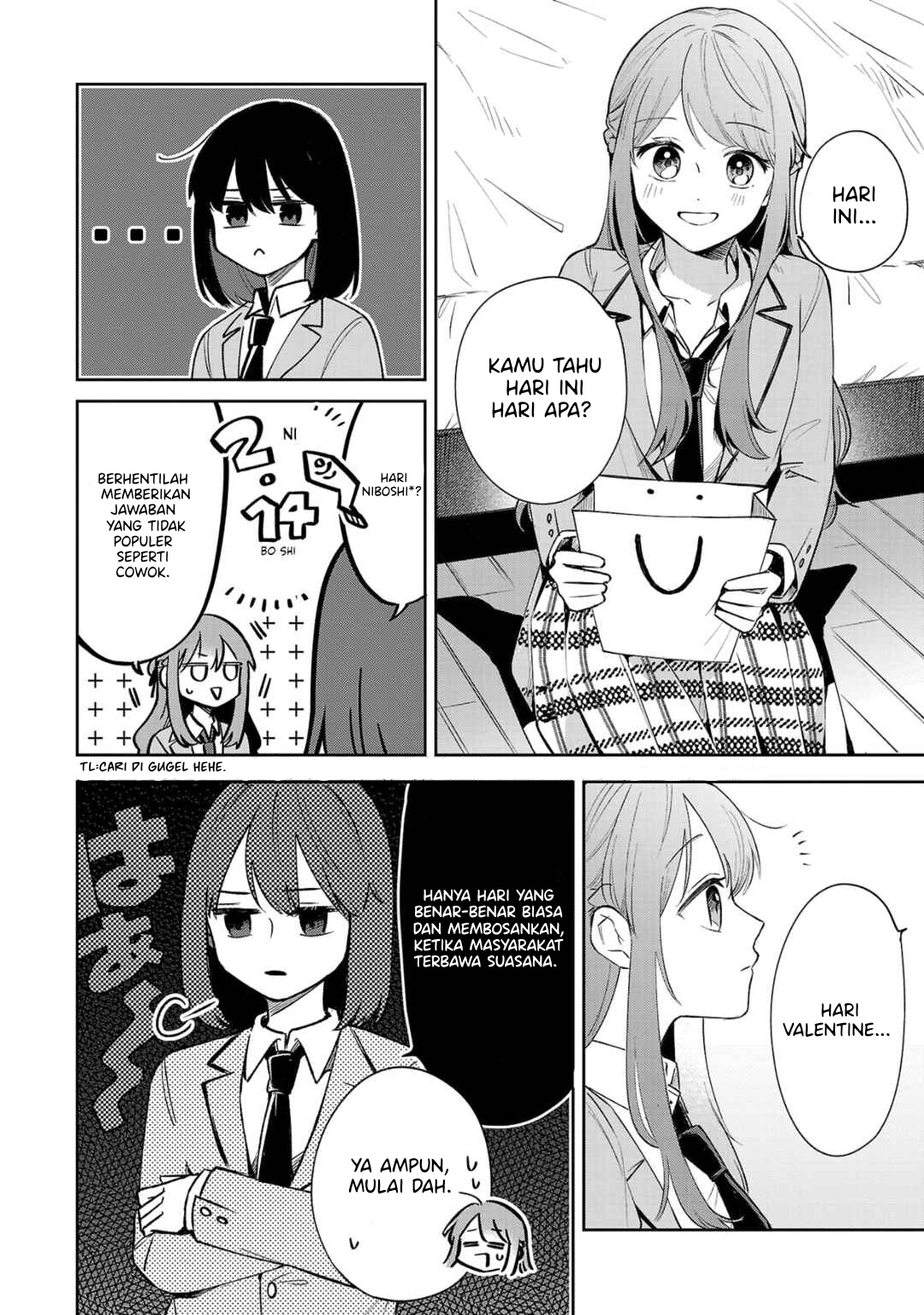 Shuu ni Ichido Classmate wo Kau Hanashi: Futari no Jikan, Iiwake no 5000-en Chapter 4 - halaman 8