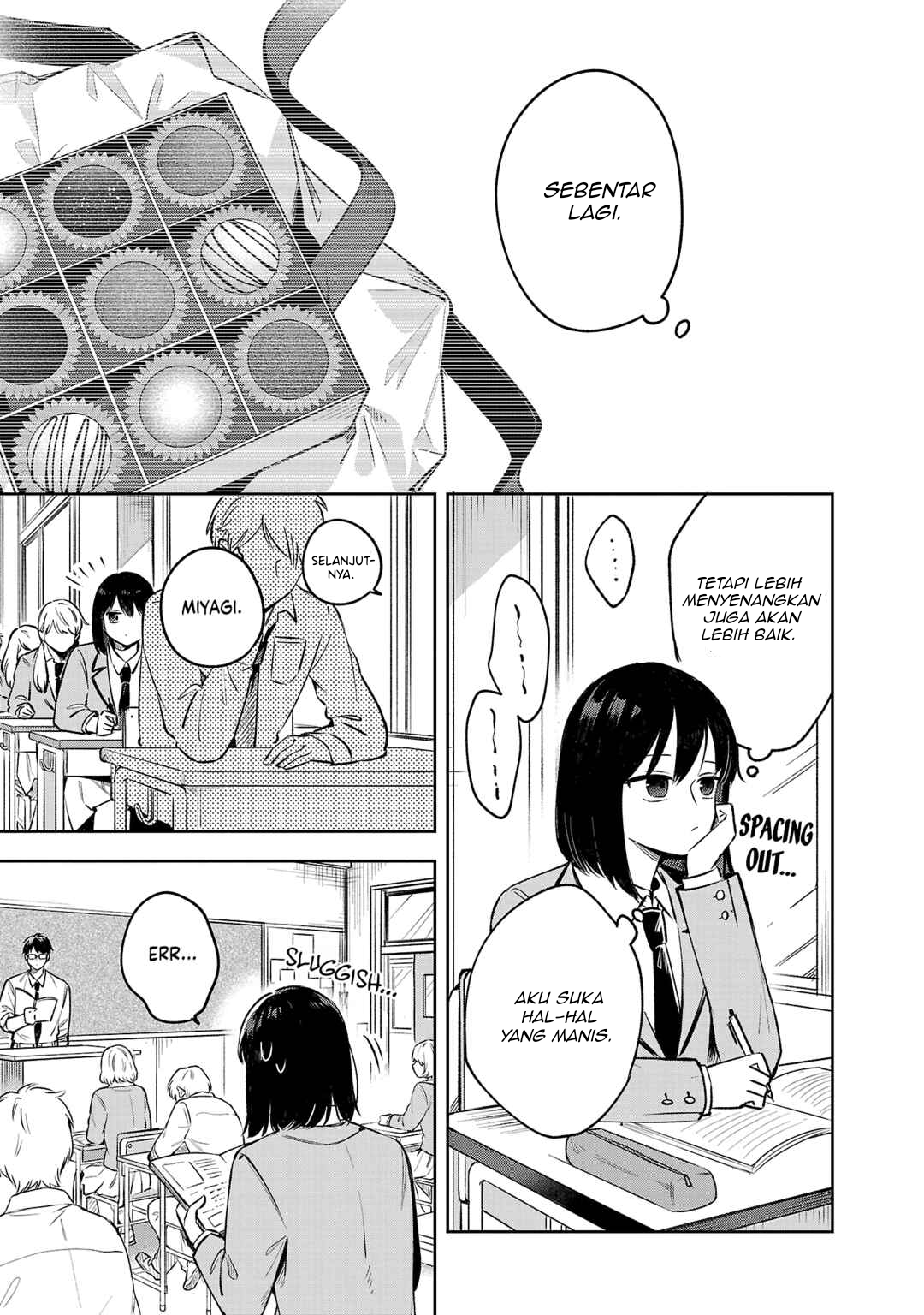 Shuu ni Ichido Classmate wo Kau Hanashi: Futari no Jikan, Iiwake no 5000-en Chapter 5 - halaman 19