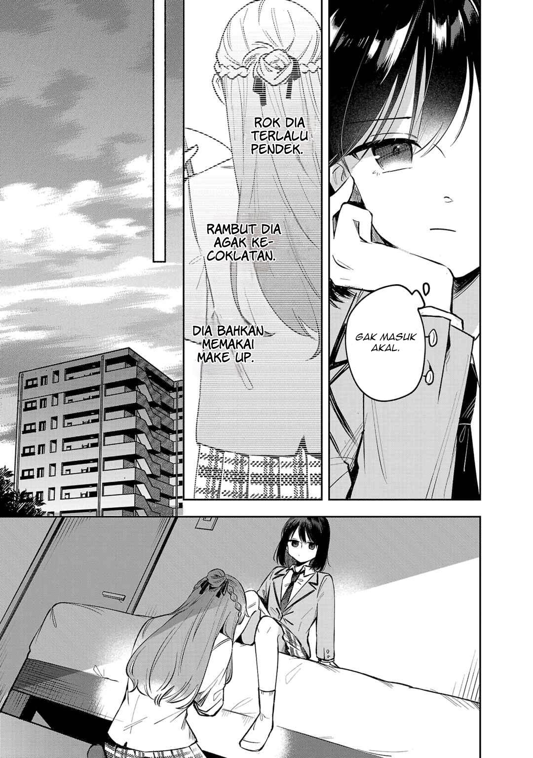 Shuu ni Ichido Classmate wo Kau Hanashi: Futari no Jikan, Iiwake no 5000-en Chapter 5 - halaman 21
