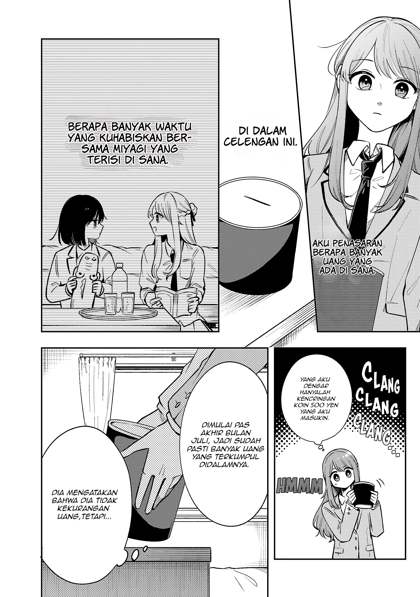 Shuu ni Ichido Classmate wo Kau Hanashi: Futari no Jikan, Iiwake no 5000-en Chapter 6 - halaman 2