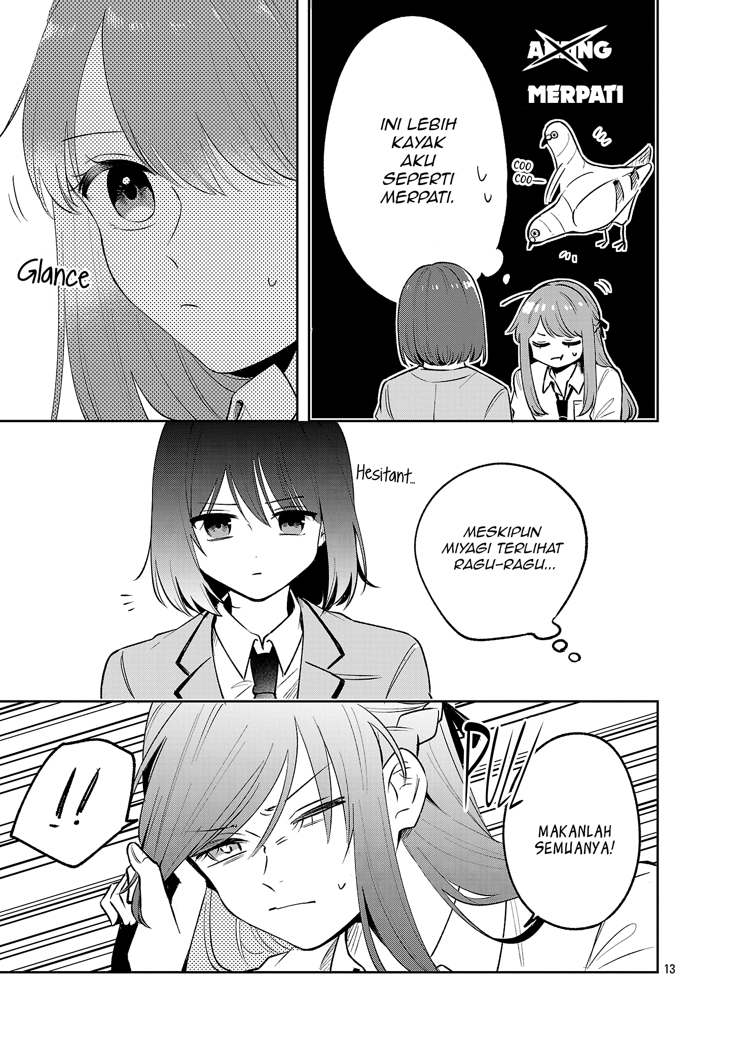 Shuu ni Ichido Classmate wo Kau Hanashi: Futari no Jikan, Iiwake no 5000-en Chapter 7 - halaman 13