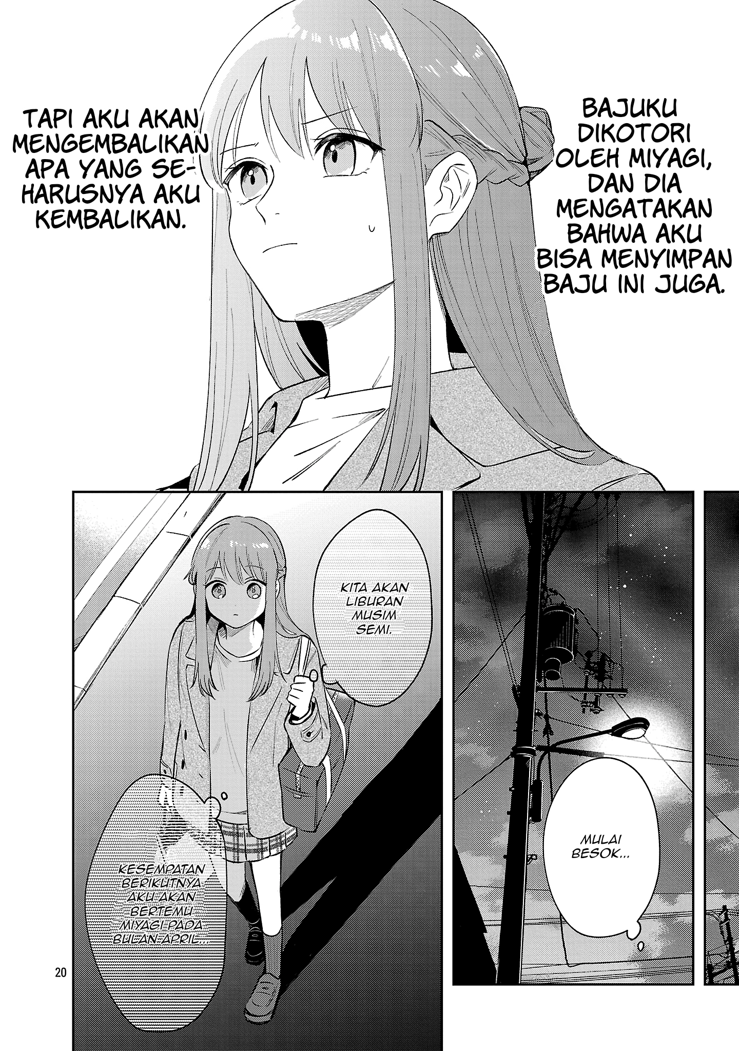 Shuu ni Ichido Classmate wo Kau Hanashi: Futari no Jikan, Iiwake no 5000-en Chapter 8 - halaman 20