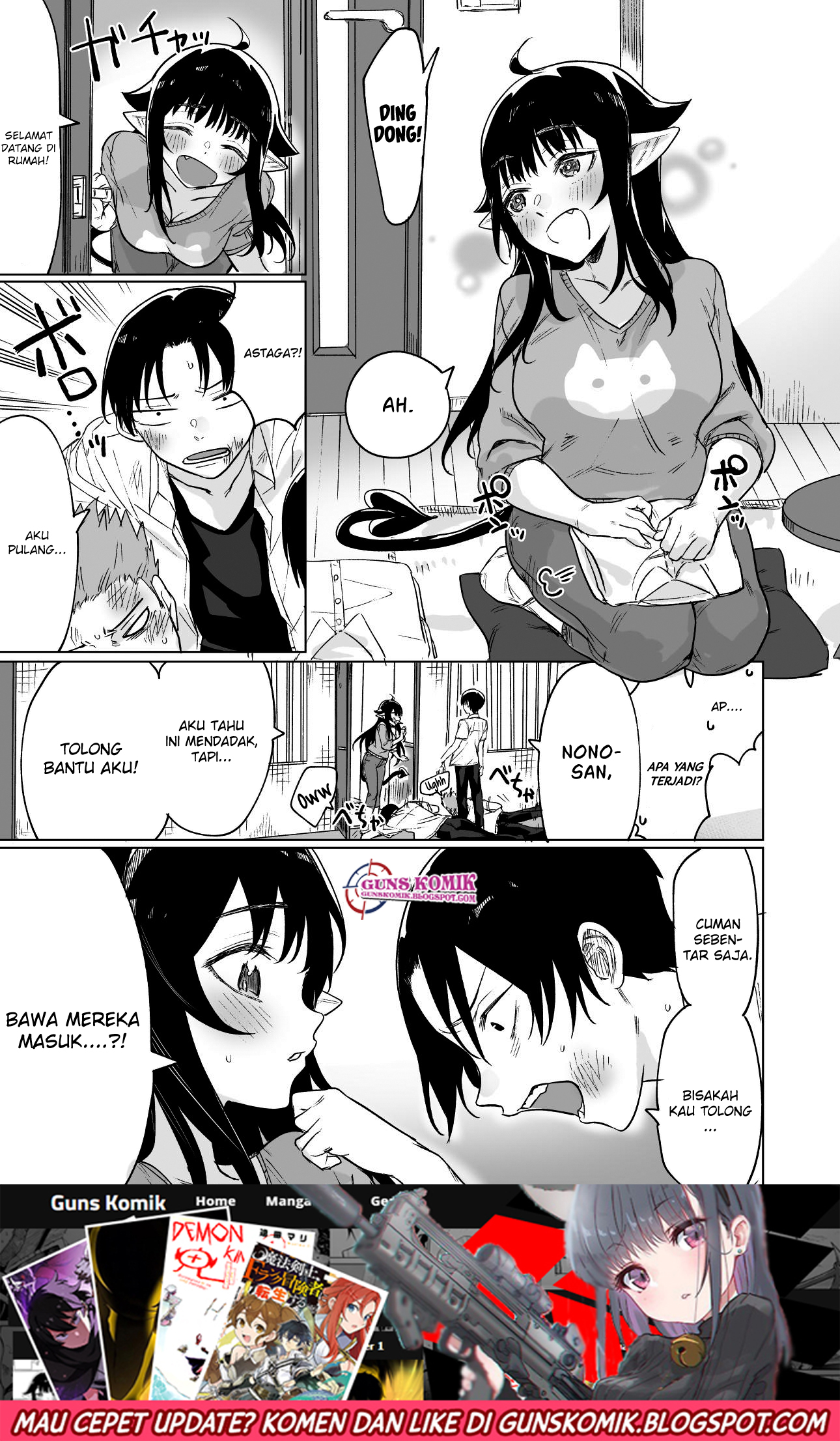 Shuukatsu Shippai shita Succubus-san wo Hiroimashita Chapter 2.2 - halaman 2