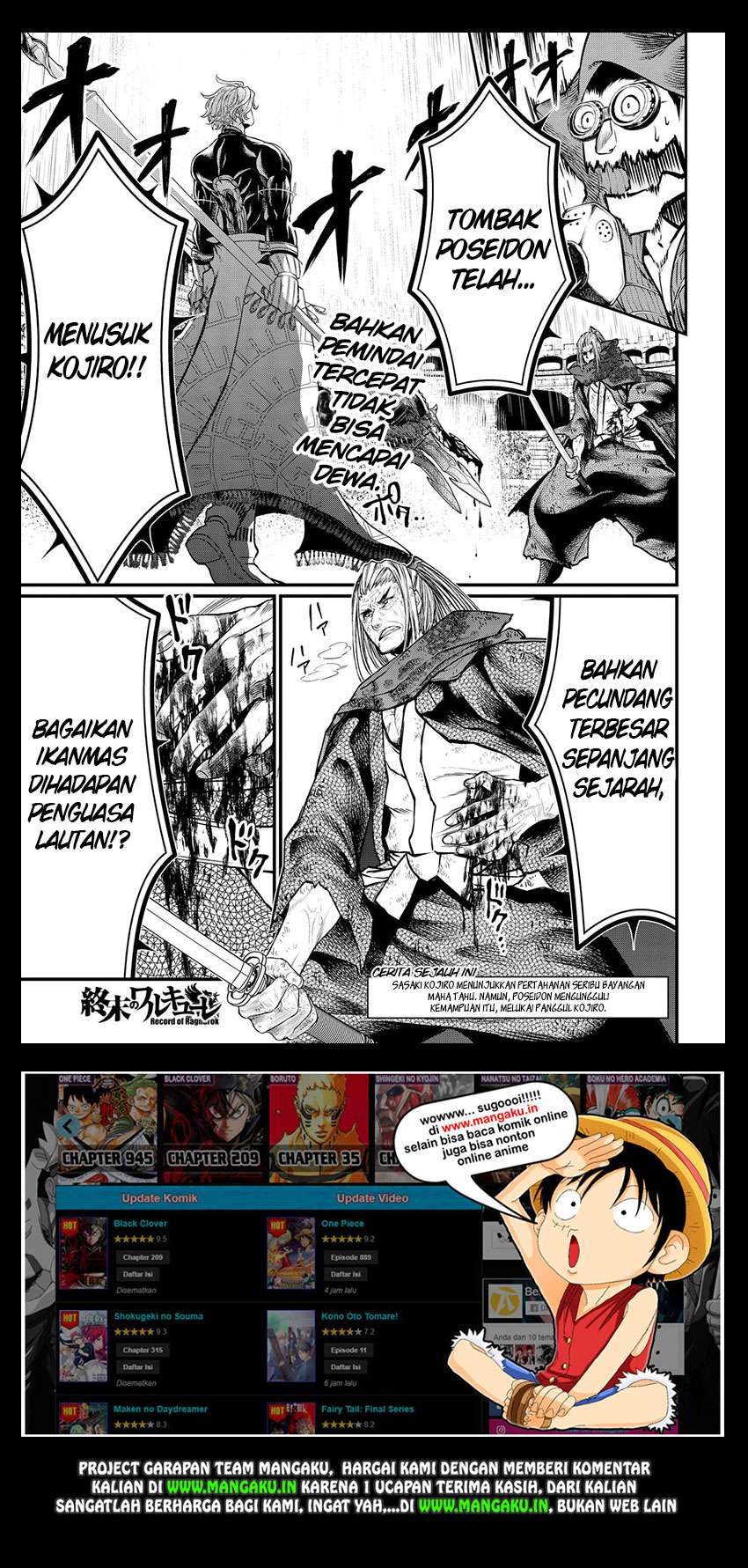 Shuumatsu no Valkyrie Chapter 18 - halaman 2