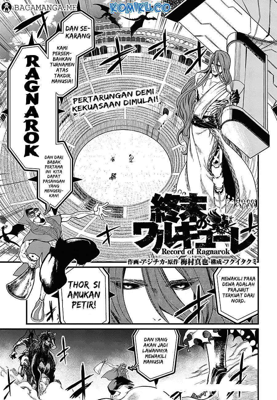 Shuumatsu no Valkyrie Chapter 2 - halaman 2
