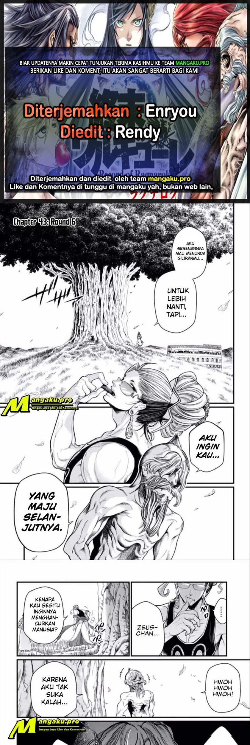 Shuumatsu no Valkyrie Chapter 43.1 - halaman 1