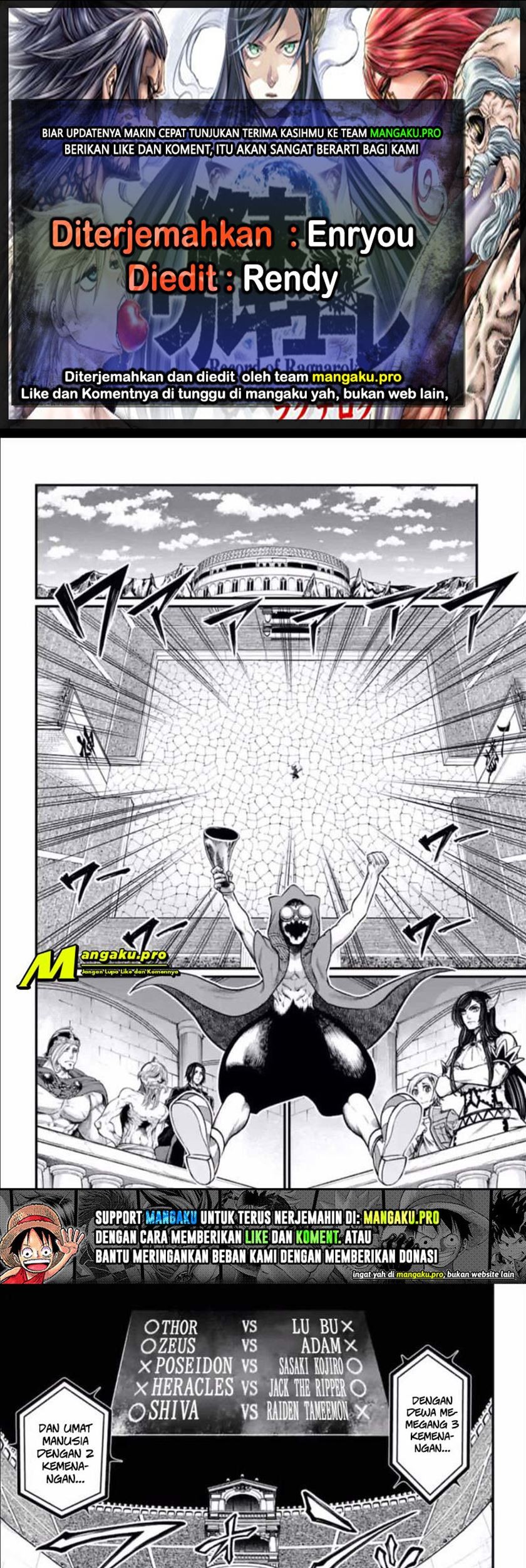 Shuumatsu no Valkyrie Chapter 43.2 - halaman 1