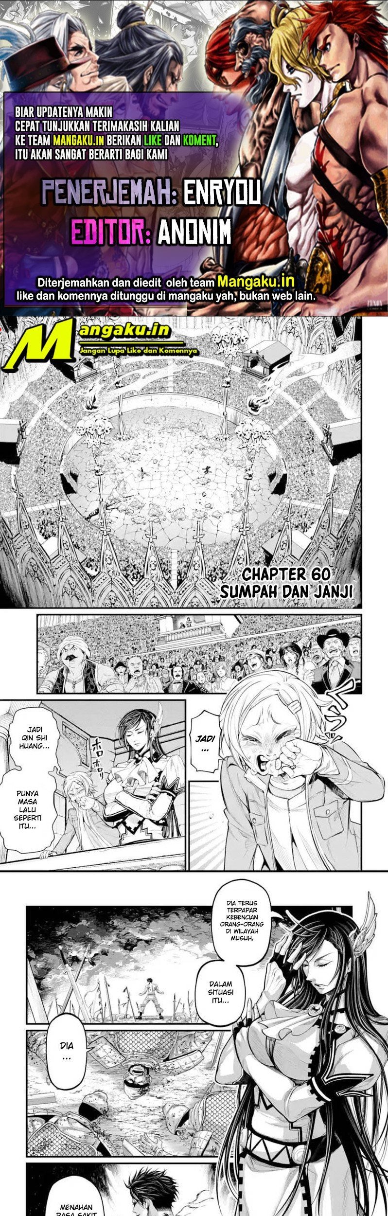 Shuumatsu no Valkyrie Chapter 60 - halaman 1